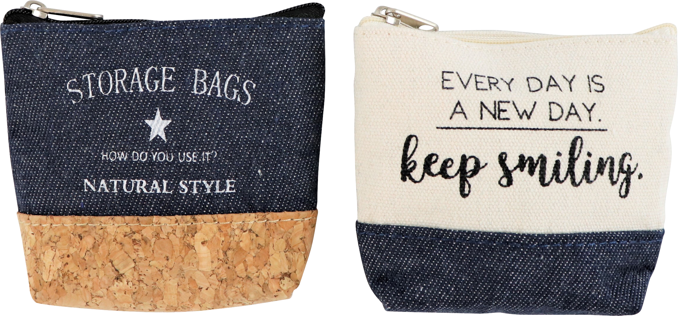 TÄSCHCHEN NATURAL SMILE  S/2