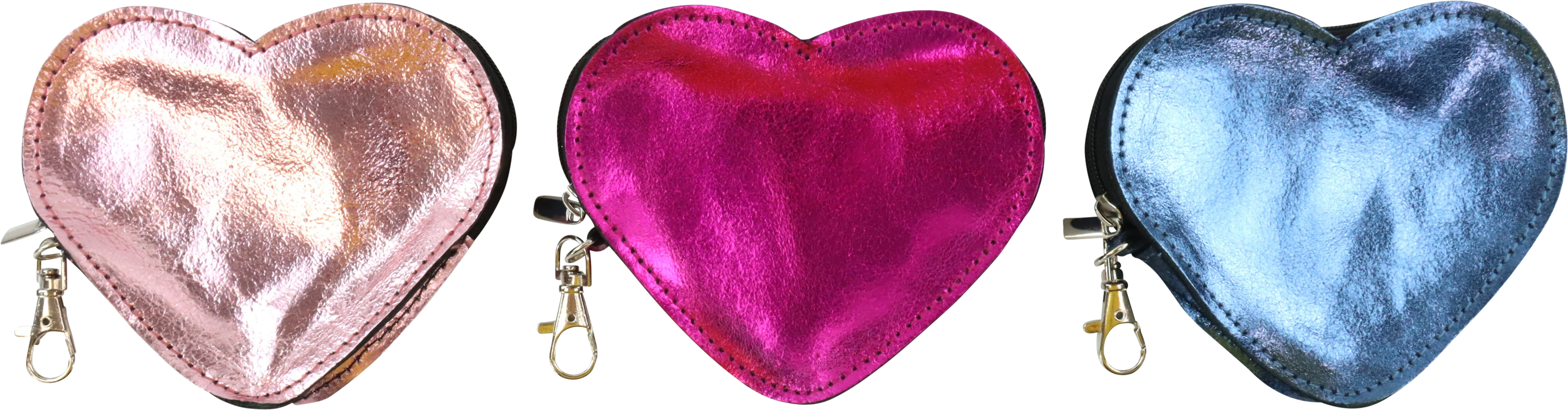 HERZTÄSCHCHEN COLOR CLASH  S/3