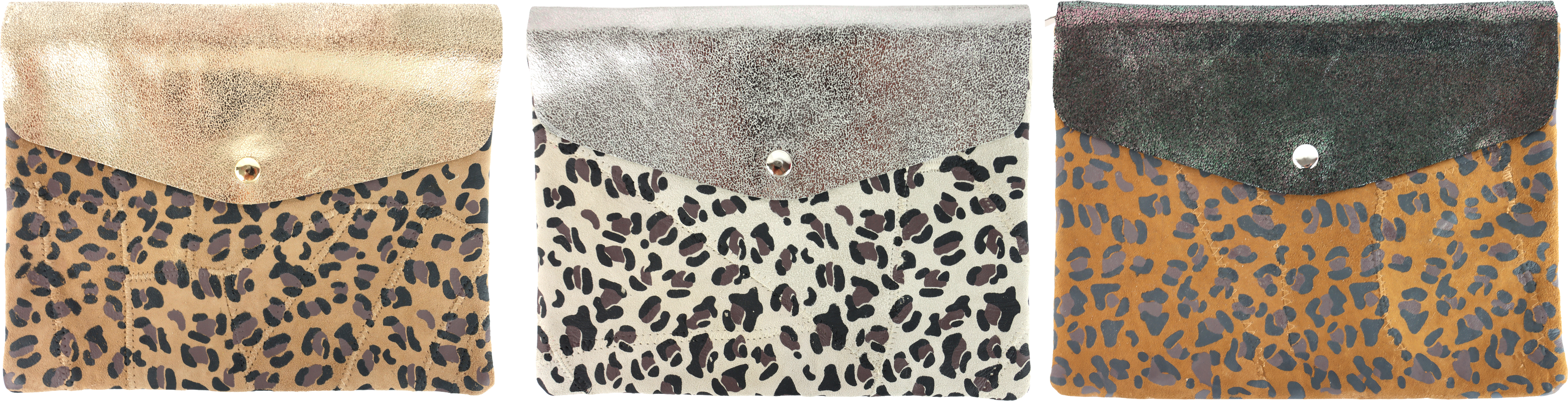 LEDERTÄSCHCHEN LEO GLAM   S/3