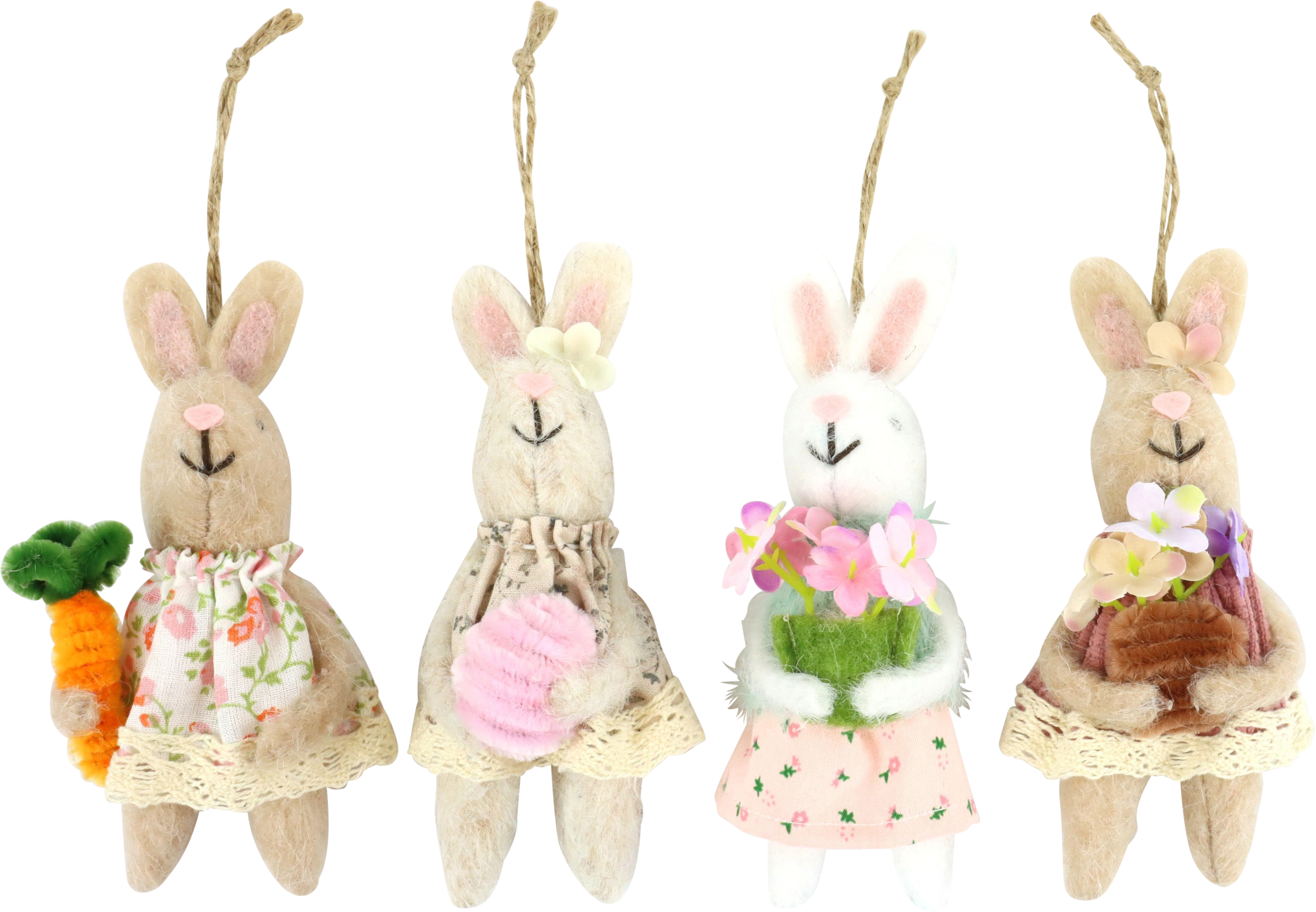 HASENMÄDCHEN BELLE LAPINE  S/4