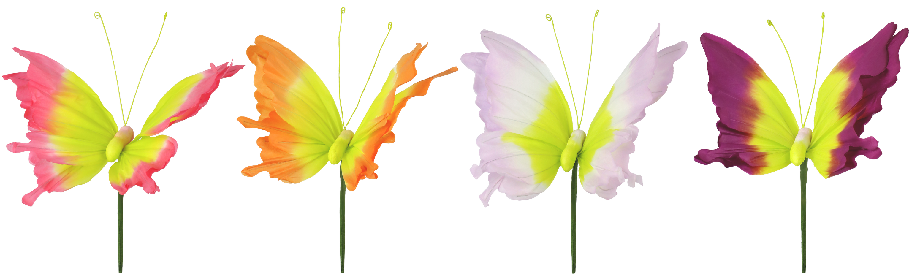 DEKOSCHMETTERLINGE PAPPILON  S/4