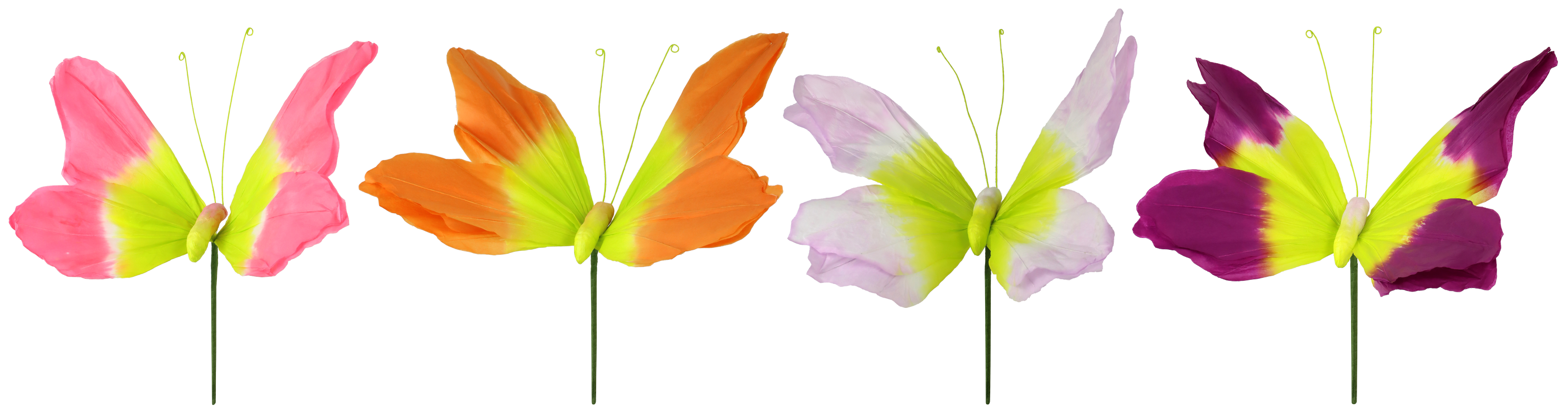 DEKOSCHMETTERLINGE PAPPILON  S/4