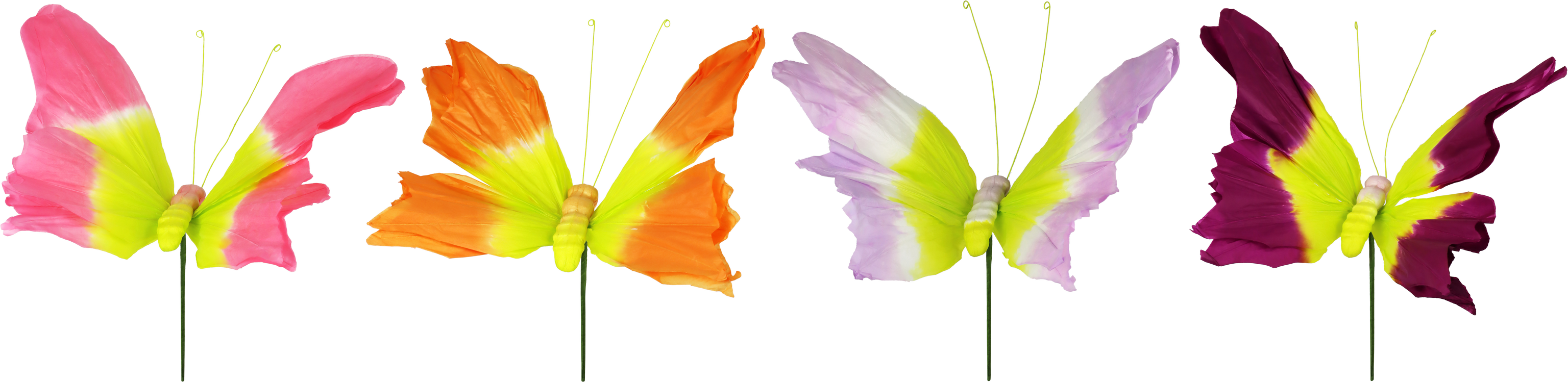 DEKOSCHMETTERLINGE PAPPILON  S/4