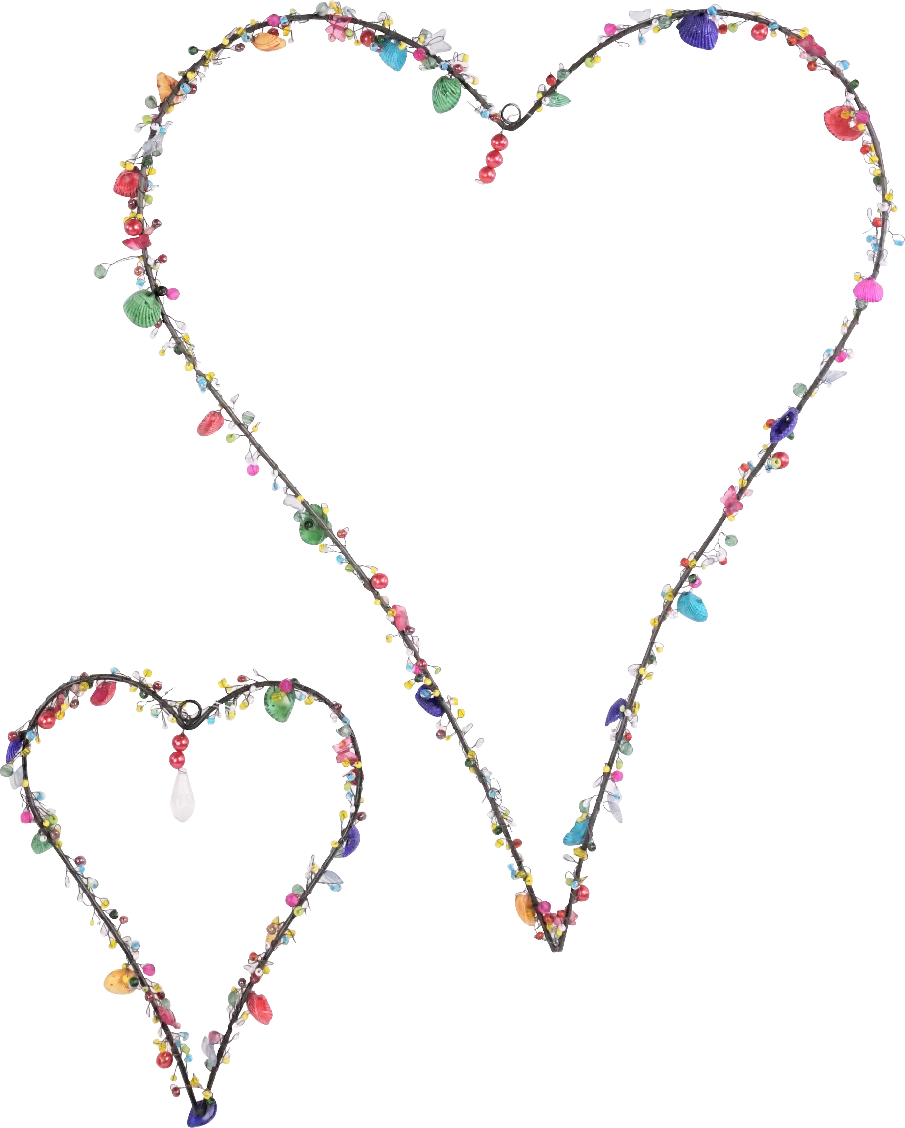 ZIERHÄNGER HERZEN  S/2