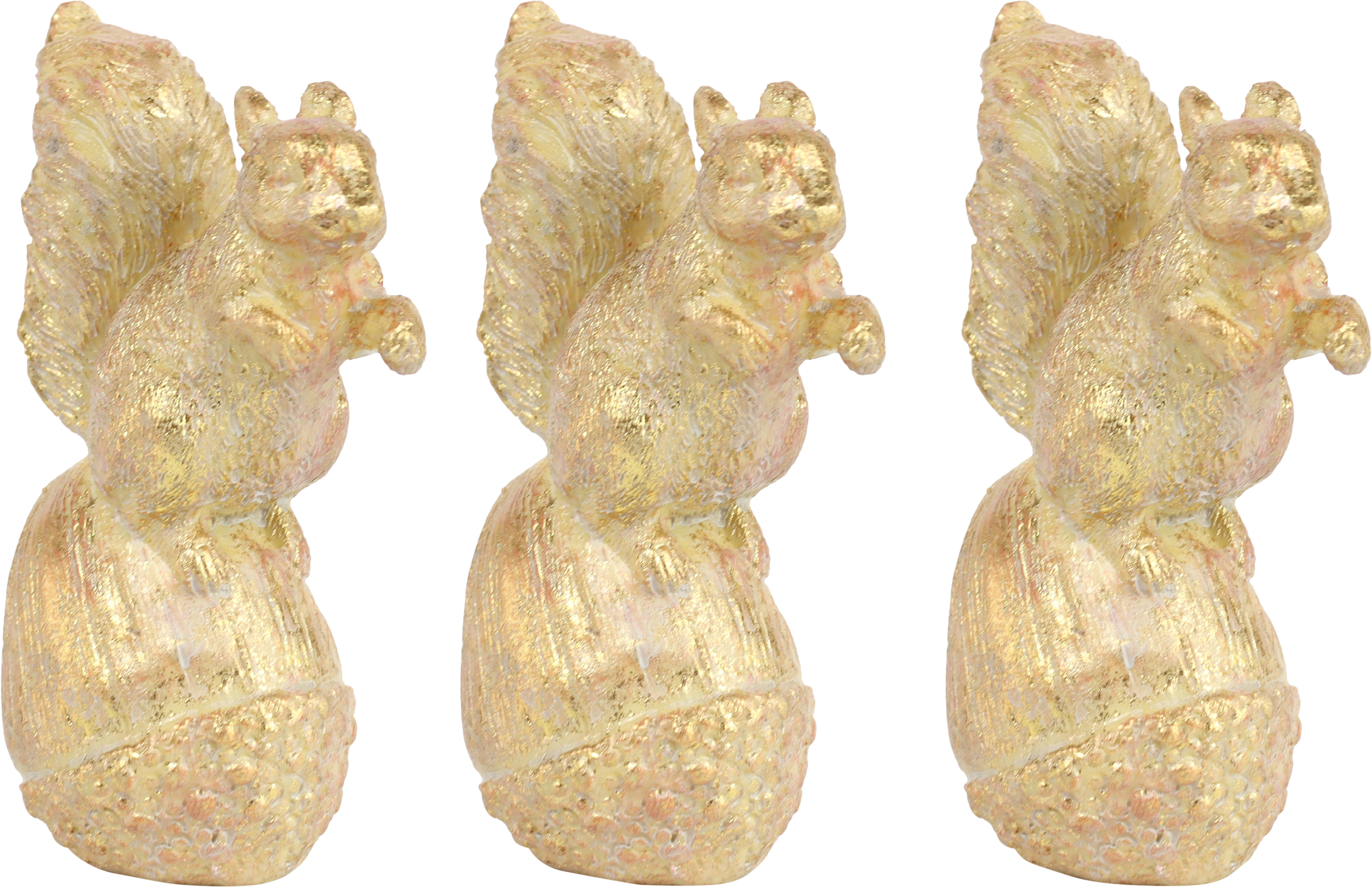EICHHÖRNCHEN GOLDEN ACORN  S/3