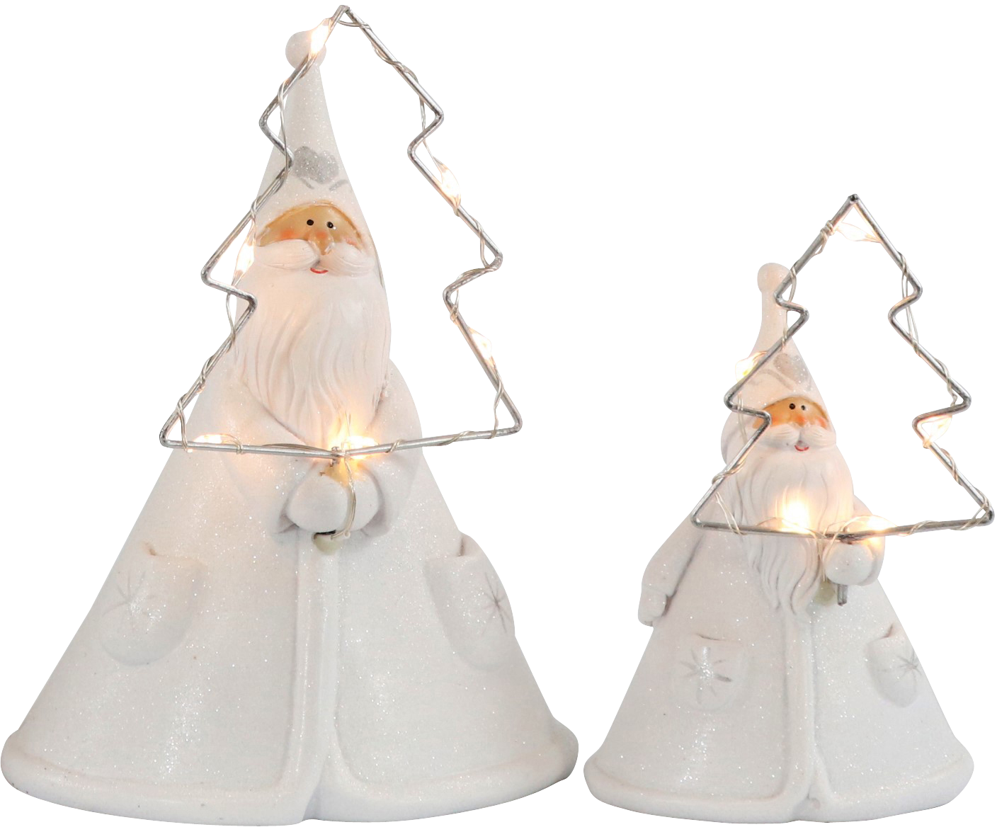 LED-WEIHNACHTSMÄNNER S/2