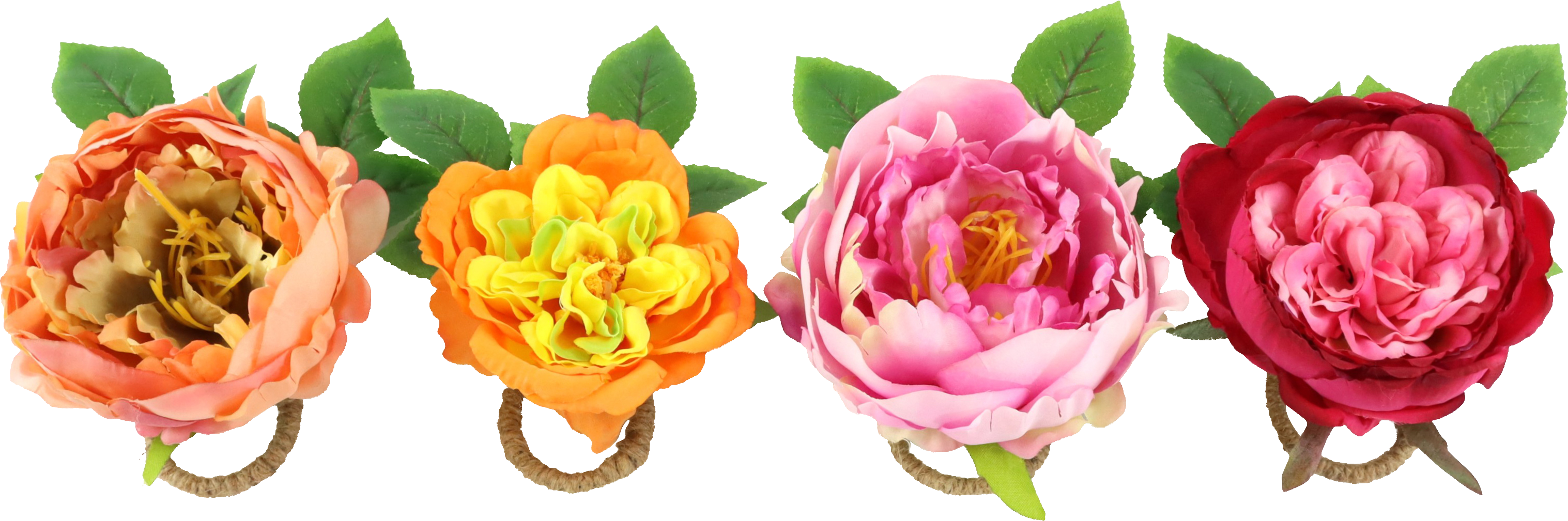 SERVIETTENRINGE PEONY KISS  S/4