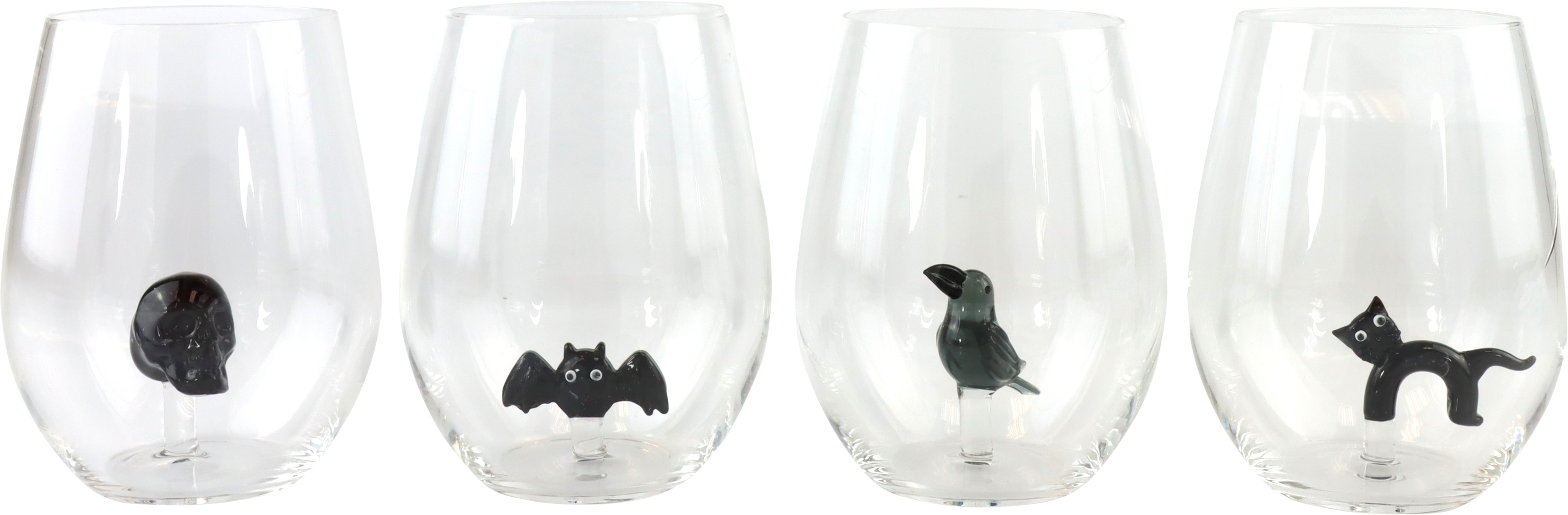 TRINKGLÄSER HALLOWEEN PARTY  S/4