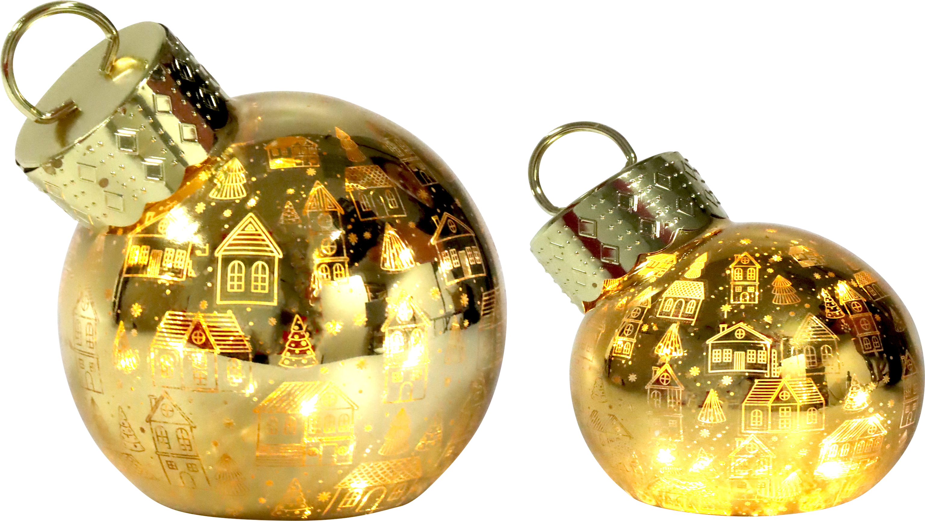 LED-GLASKUGELN BRIGHT LIGHT  S/2