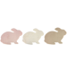 TISCHSETS HAPPY RABBIT  S/3