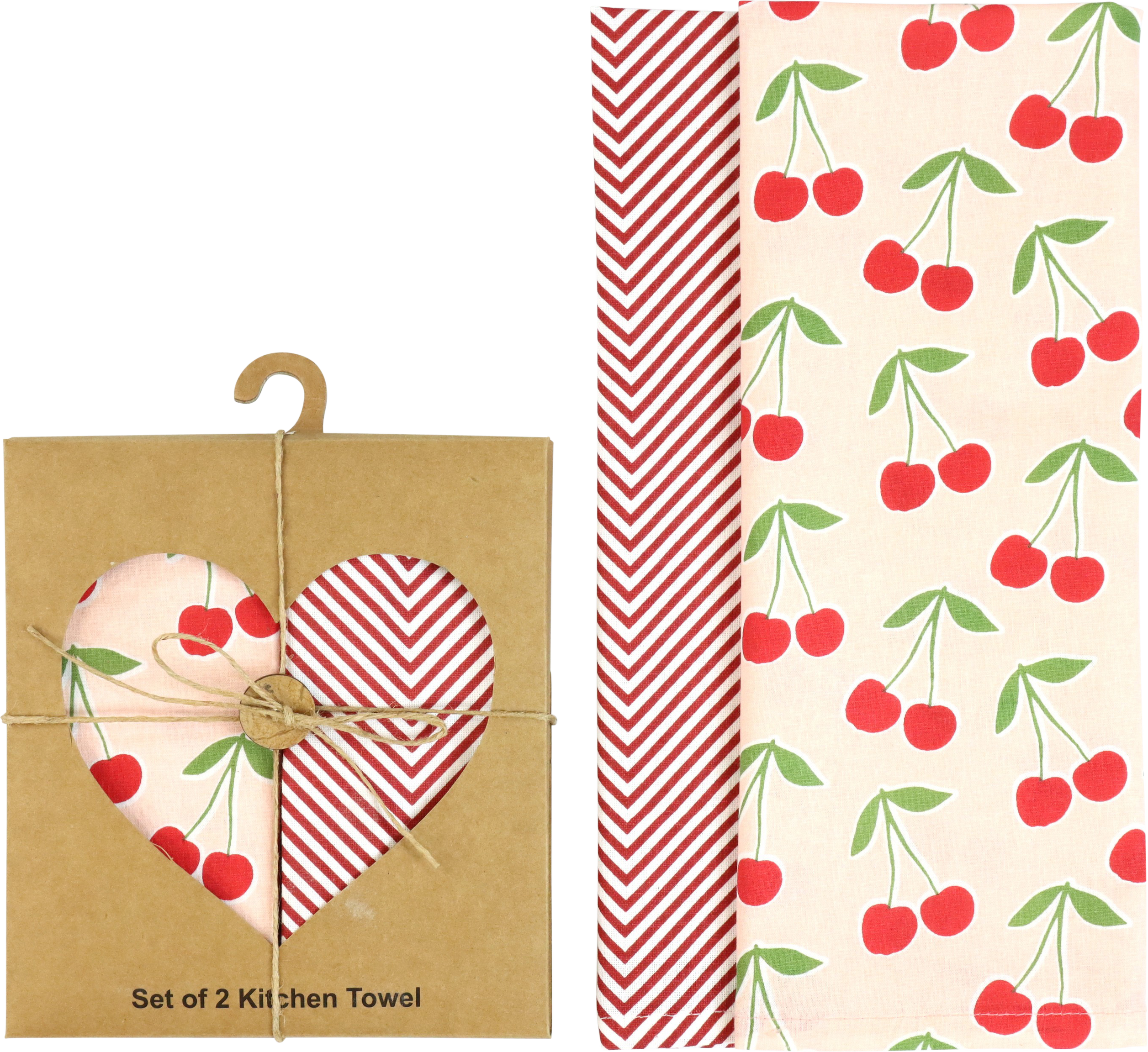 GESCHENKSET CHERRY LOVE  S/2
