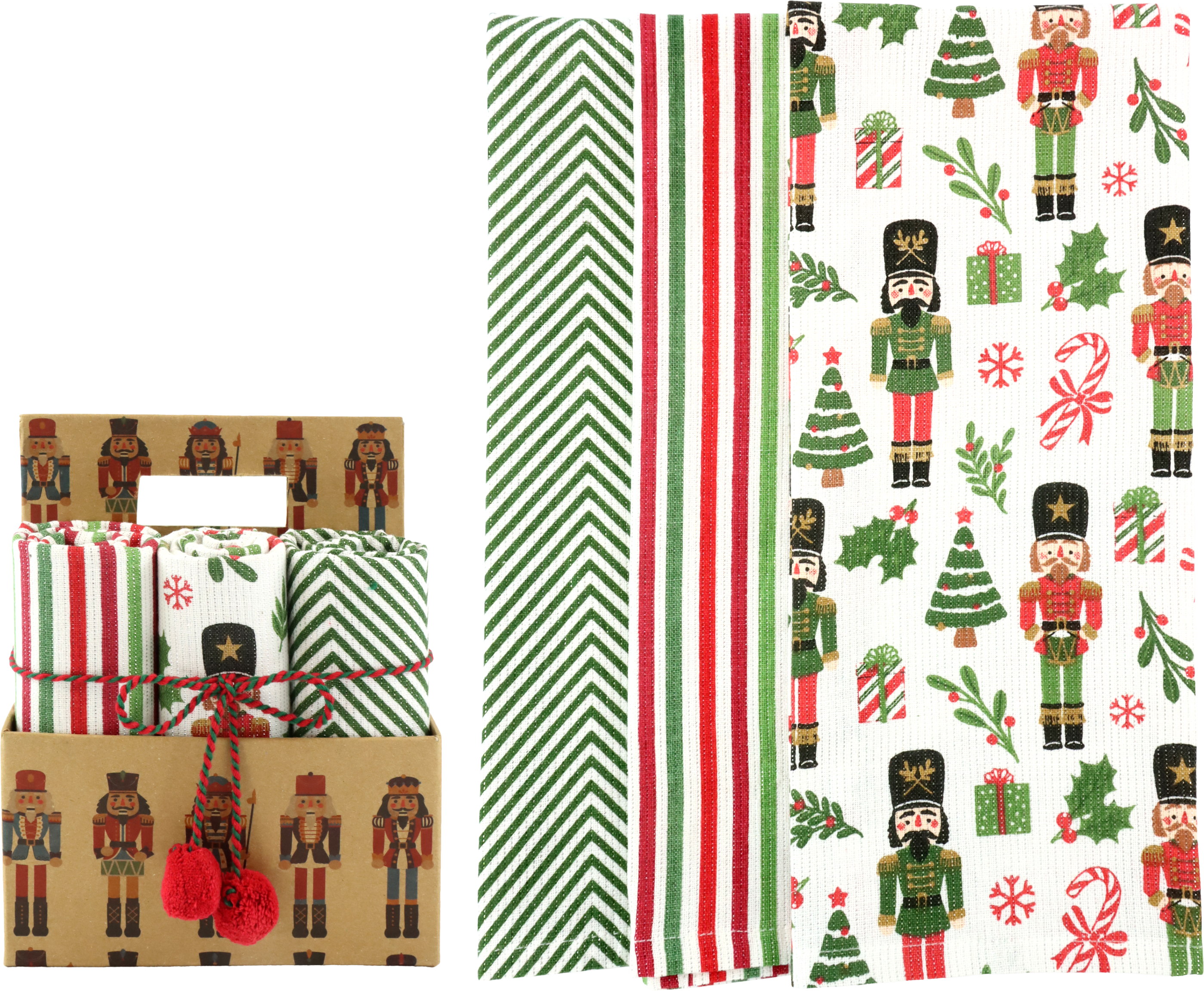 GESCHENKSET TWINKLE TOWELS  S/3