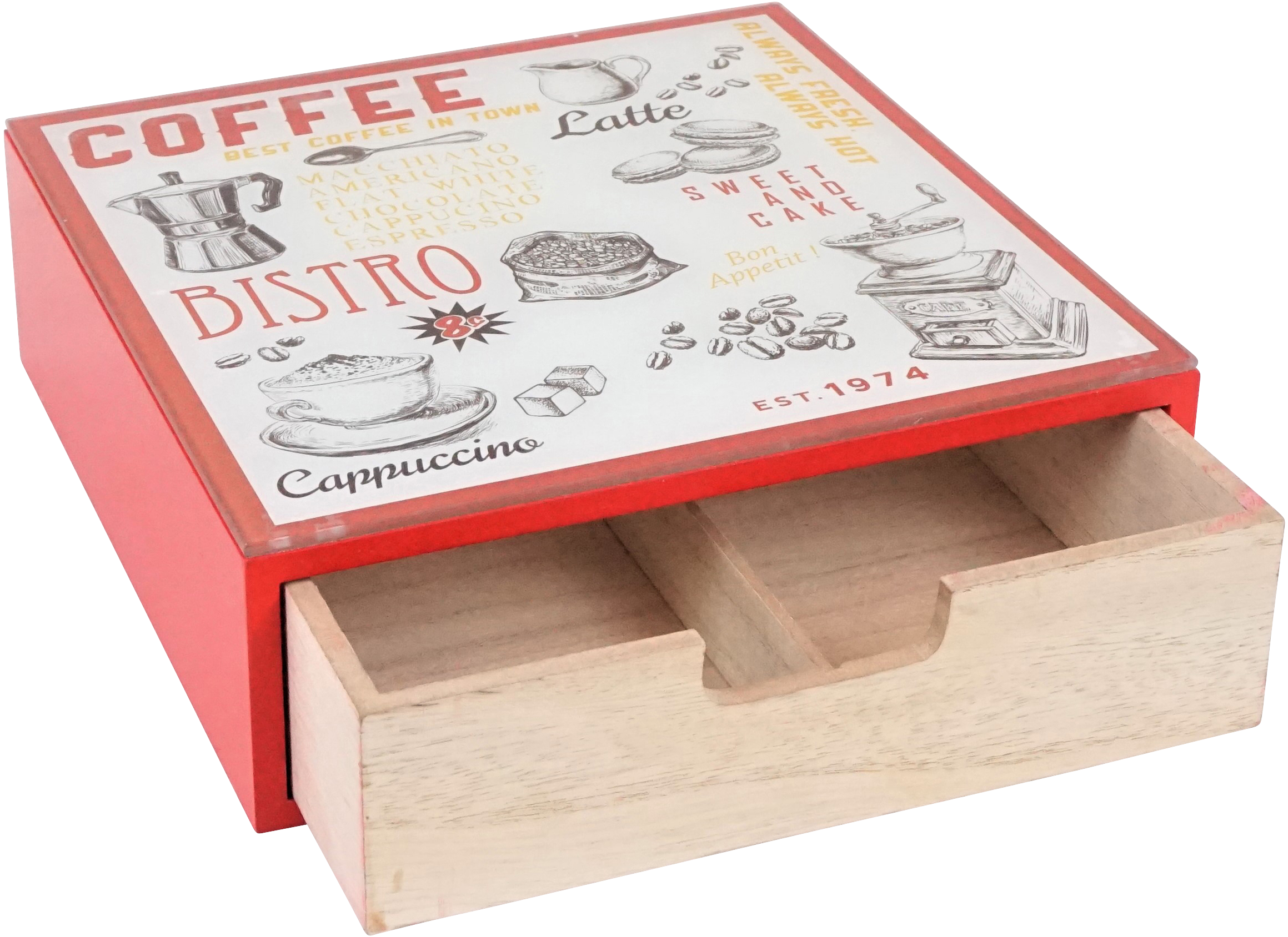 BESTECKKASTEN GOOD MORNING