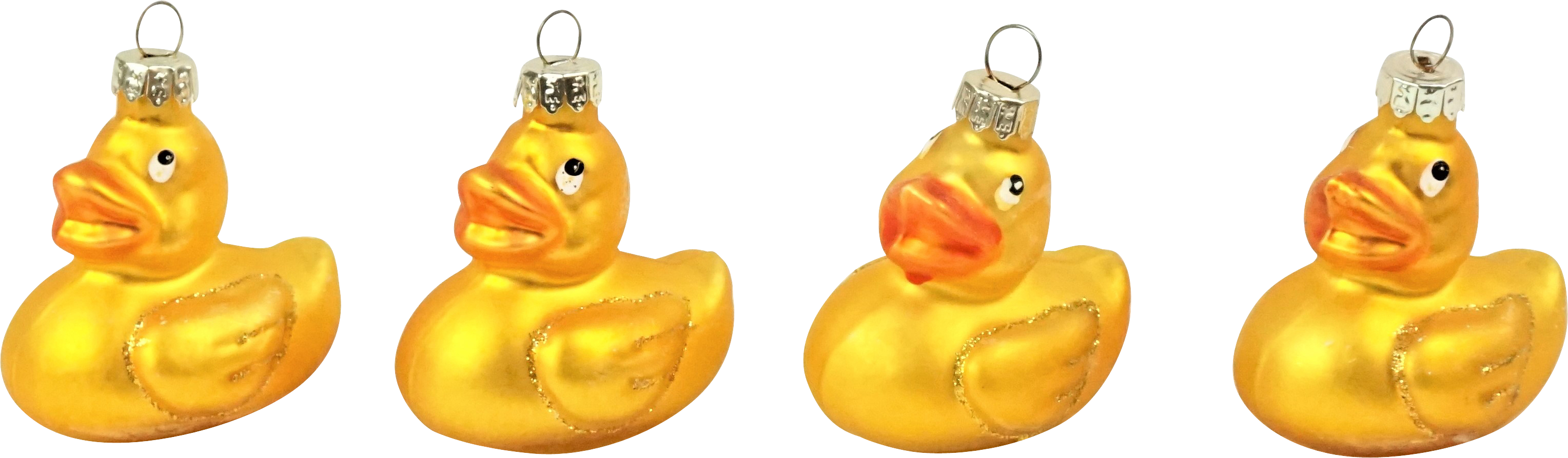 GLASSCHMUCK DUCKS  S/4