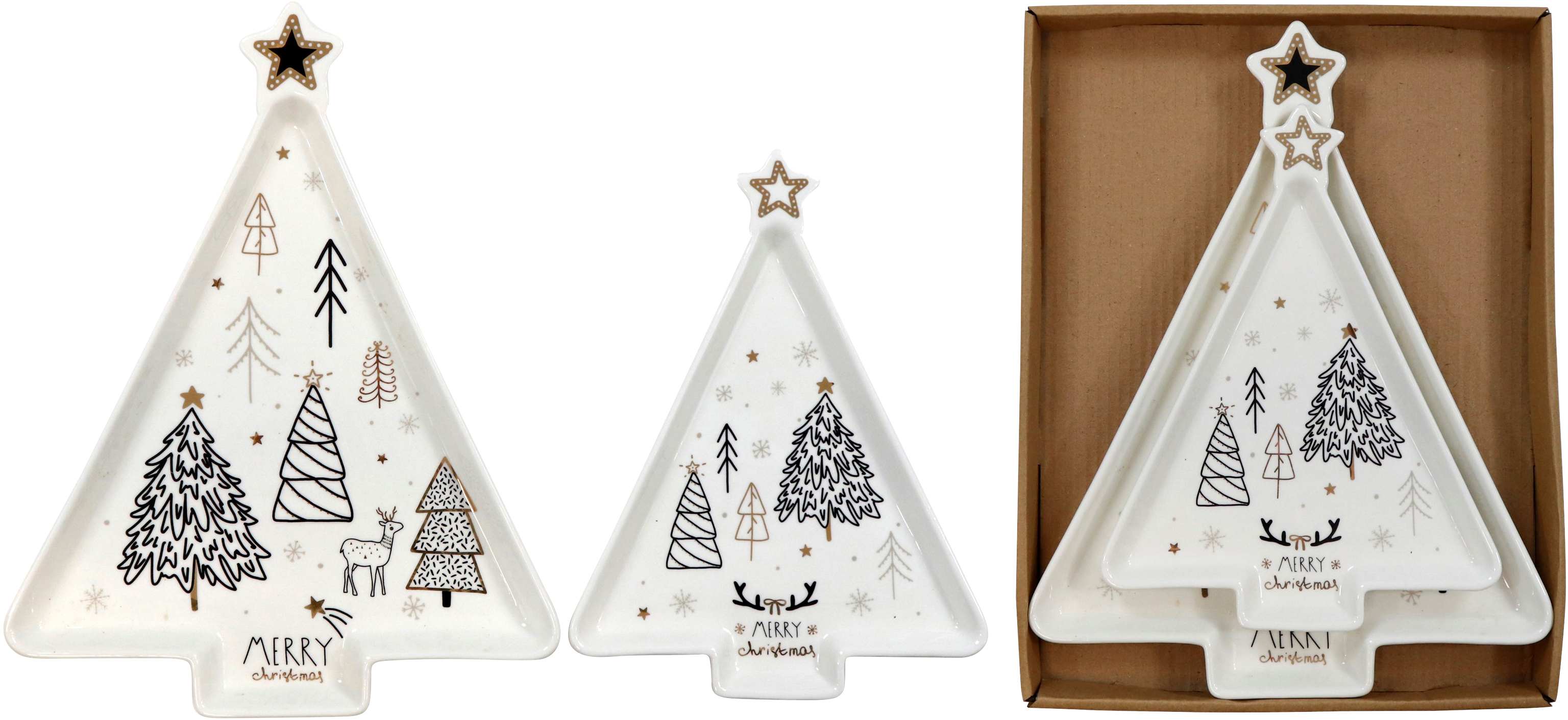 BAUMSCHALEN WINTERWALD  S/2