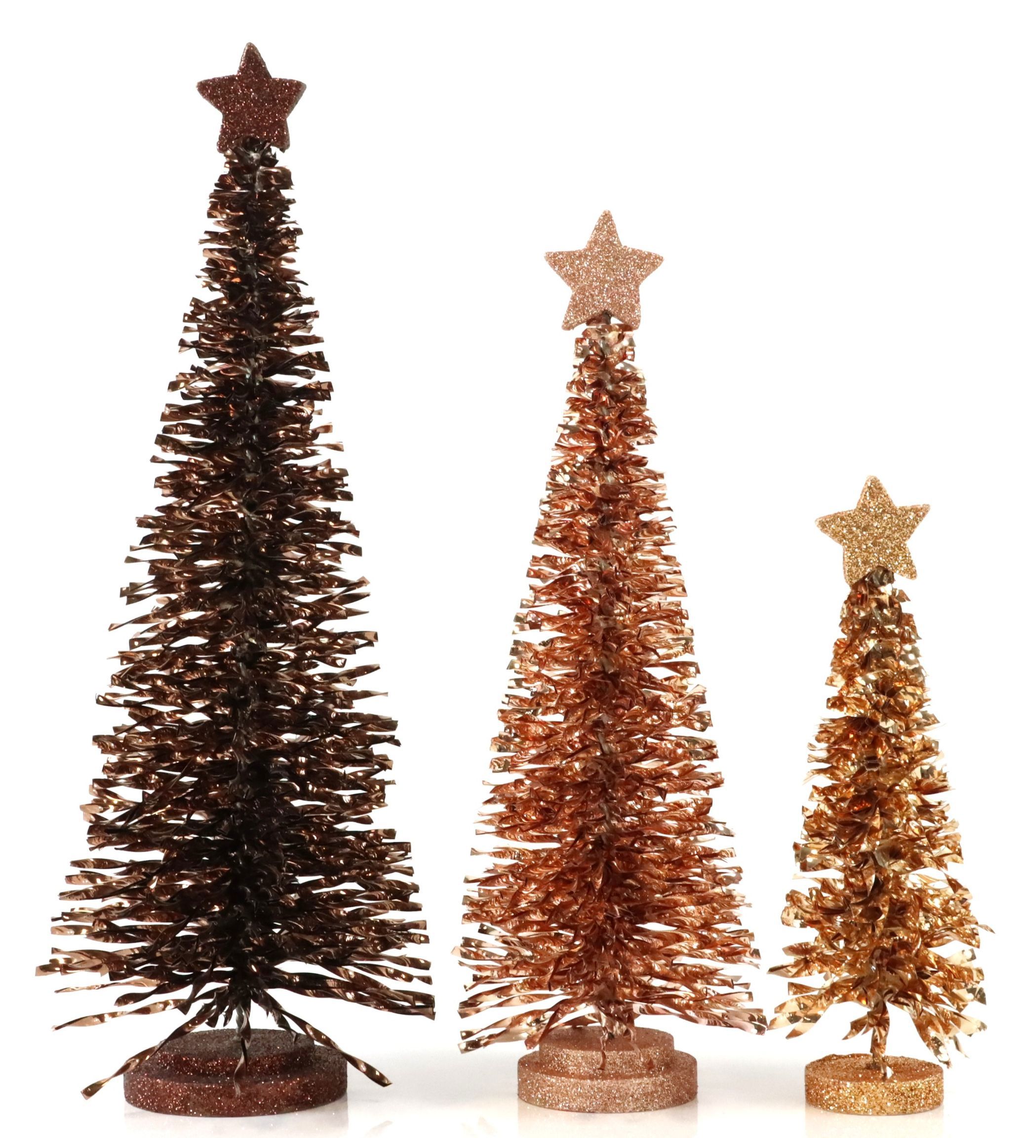 BAUMTRIO GLITTER GROVE  S/3