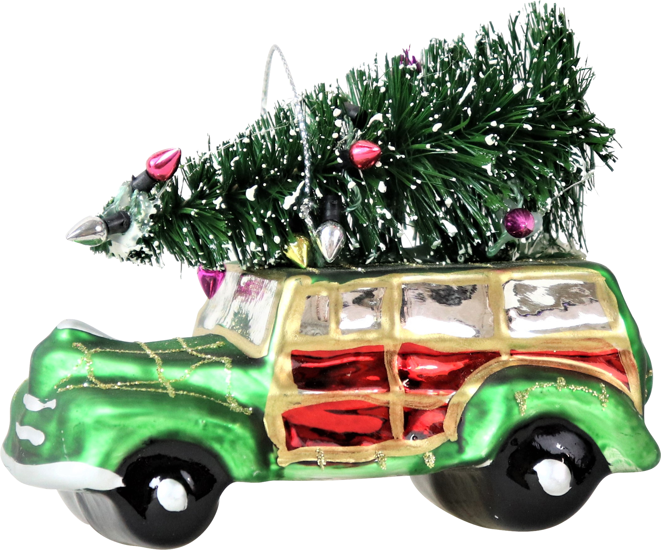 GLASSCHMUCK CHRISTMAS CAR