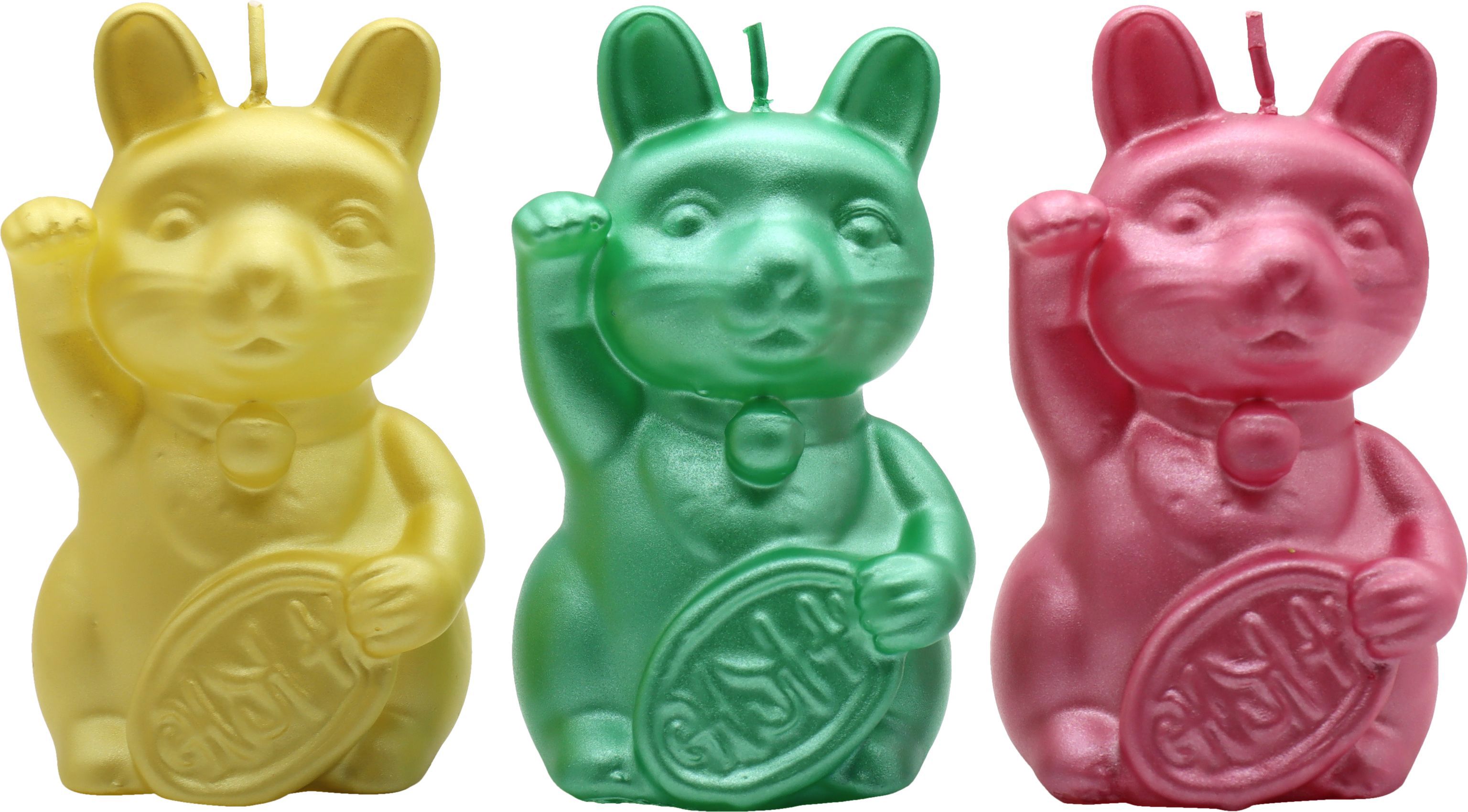 KERZEN LUCKY CAT  S/3