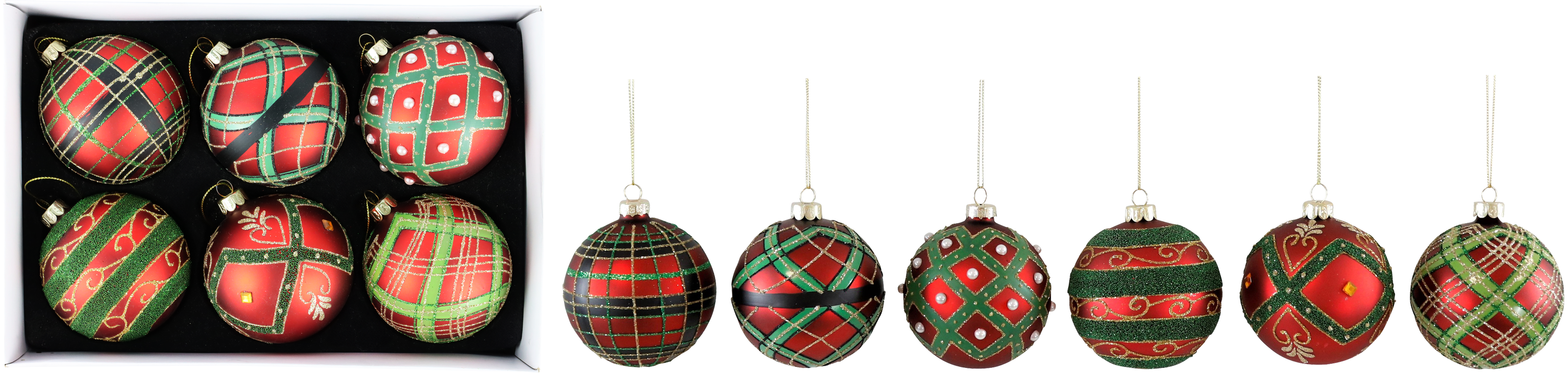 GLASKUGELN SCOTCH  S/6