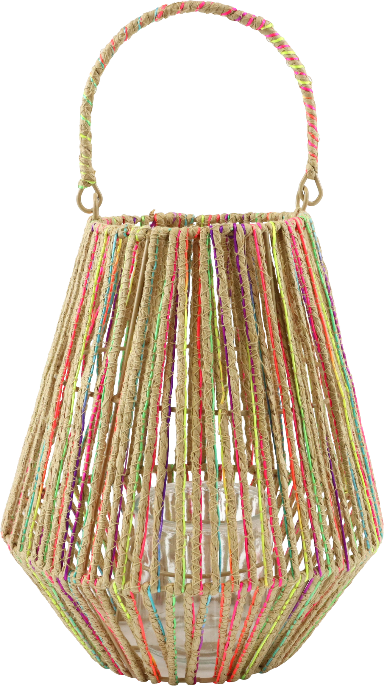 LATERNE M. GLAS RAINBOW ROOTS