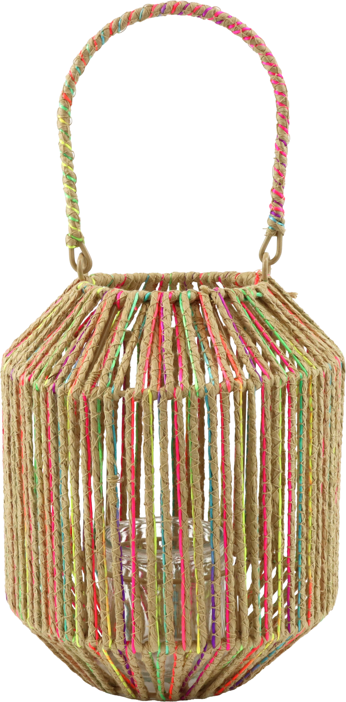 LATERNE M. GLAS RAINBOW ROOTS