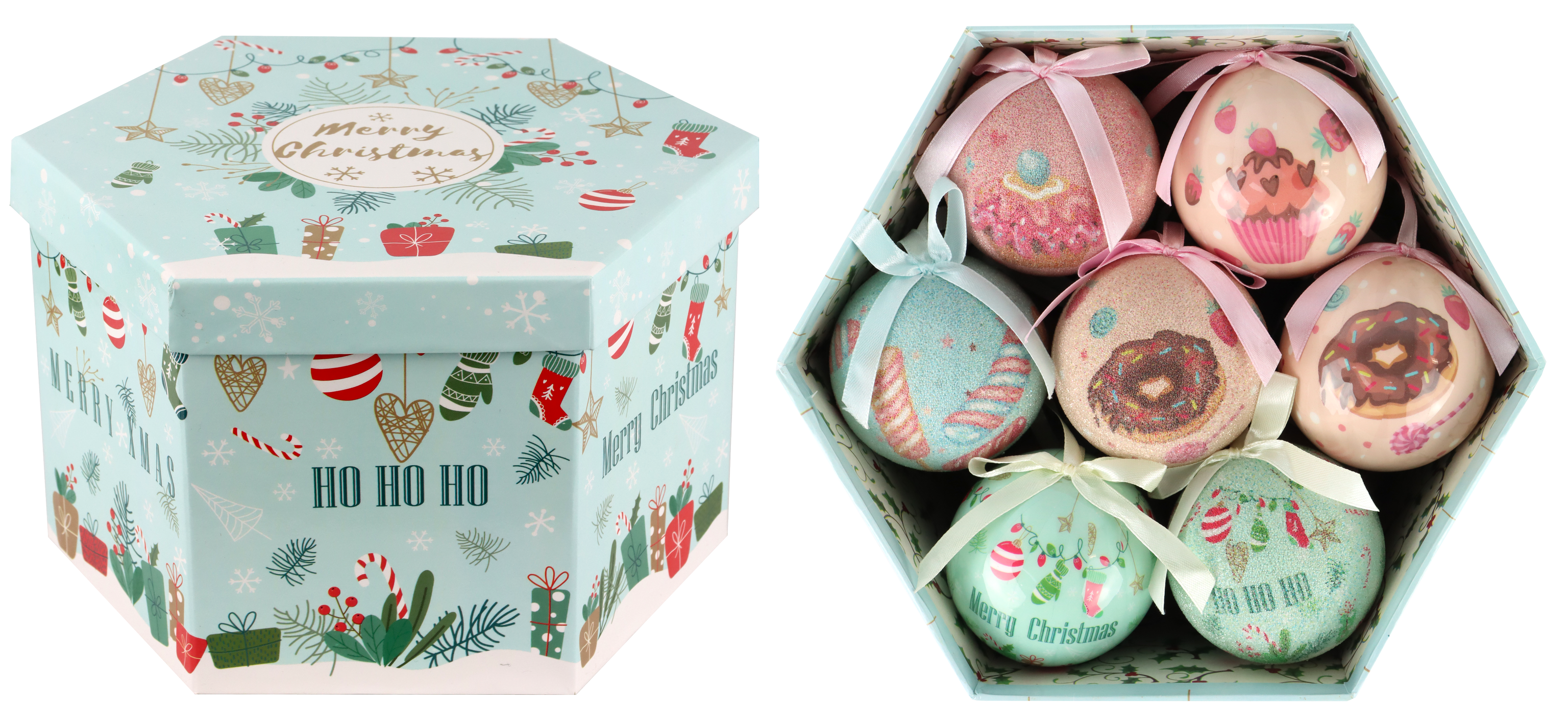 KUGELSORTIMENT XMAS CANDY  S/14