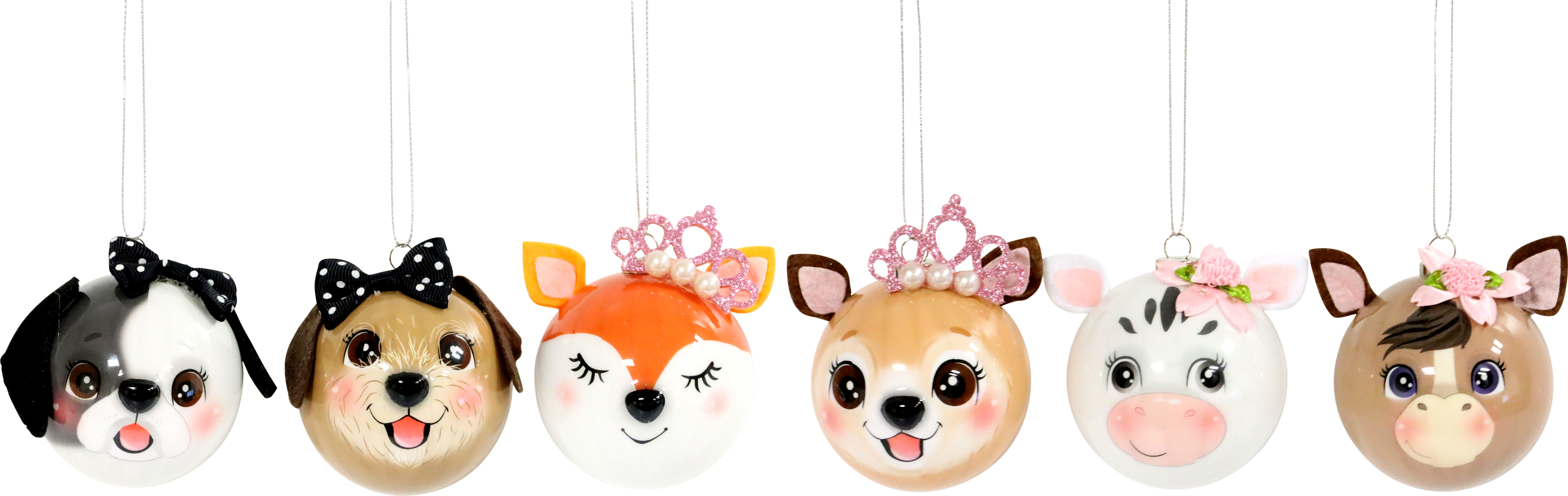 KUGELN FUNNY ANIMALS  S/6