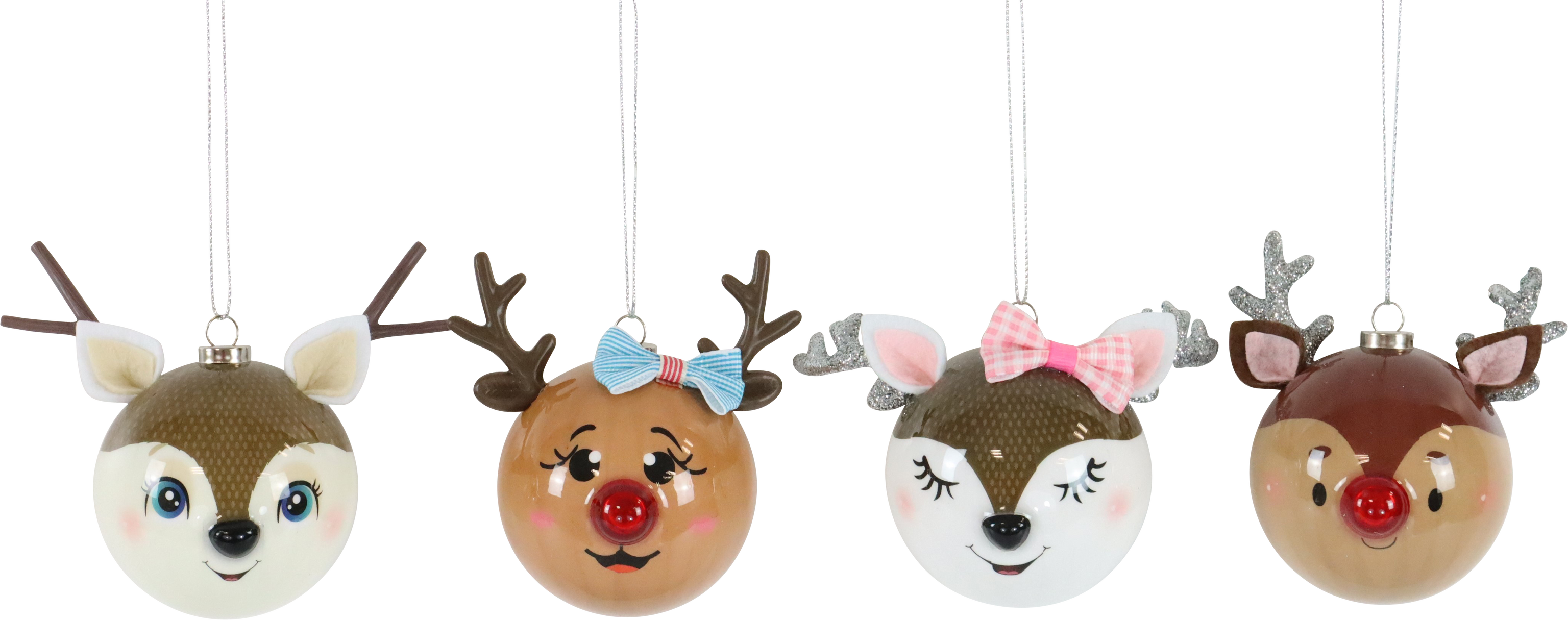 KUGELN CRAZY DEERS  S/4
