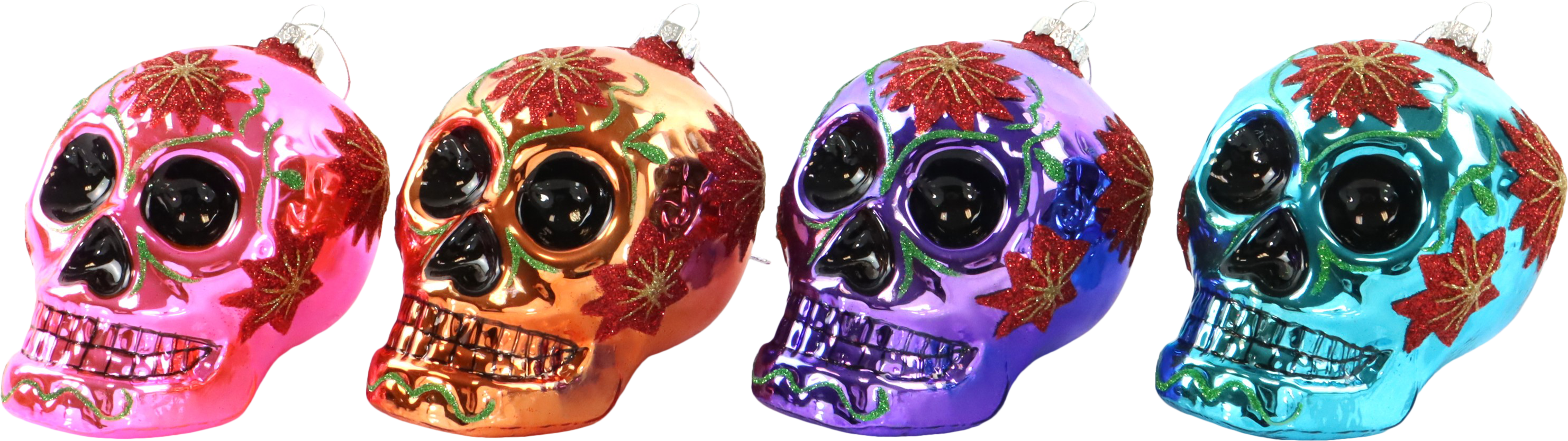GLASSCHMUCK JOLLY CALAVERA  S/4