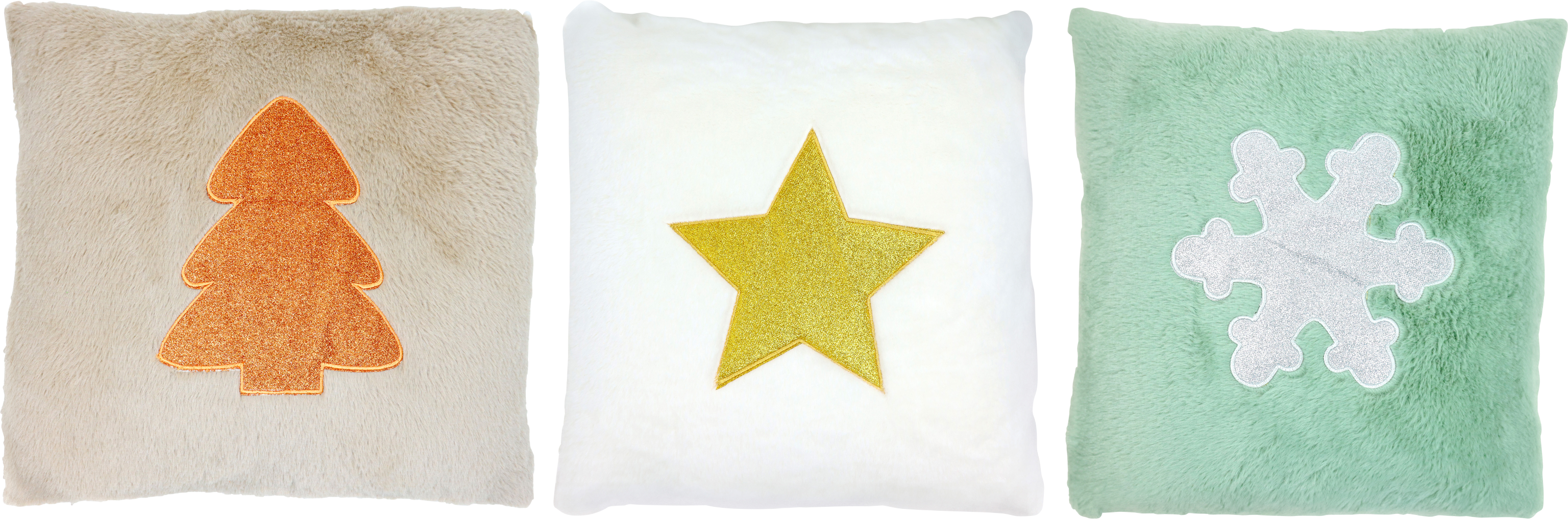 KISSENH. WINTER WHISPERS 40x40 S/3