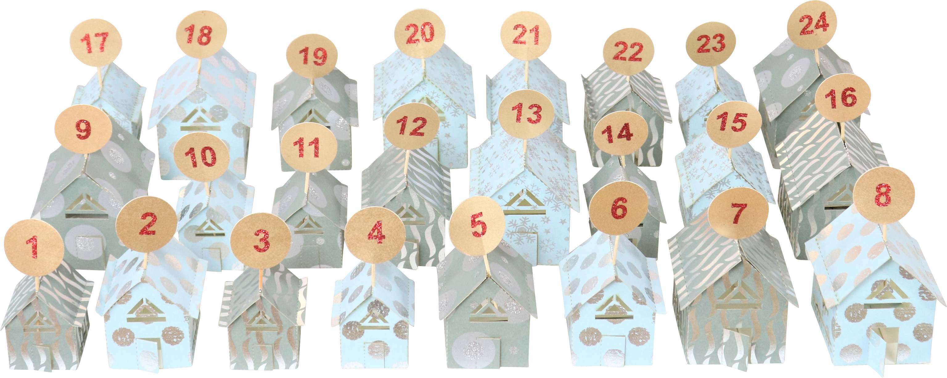 ADVENTSKALENDER HÄUSER  S/24