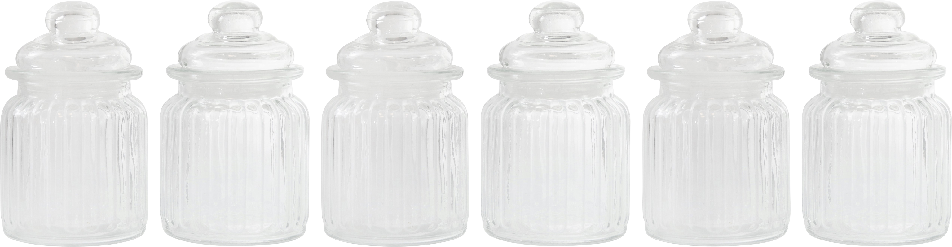 VORRATSGLÄSER COLONIAL  S/6