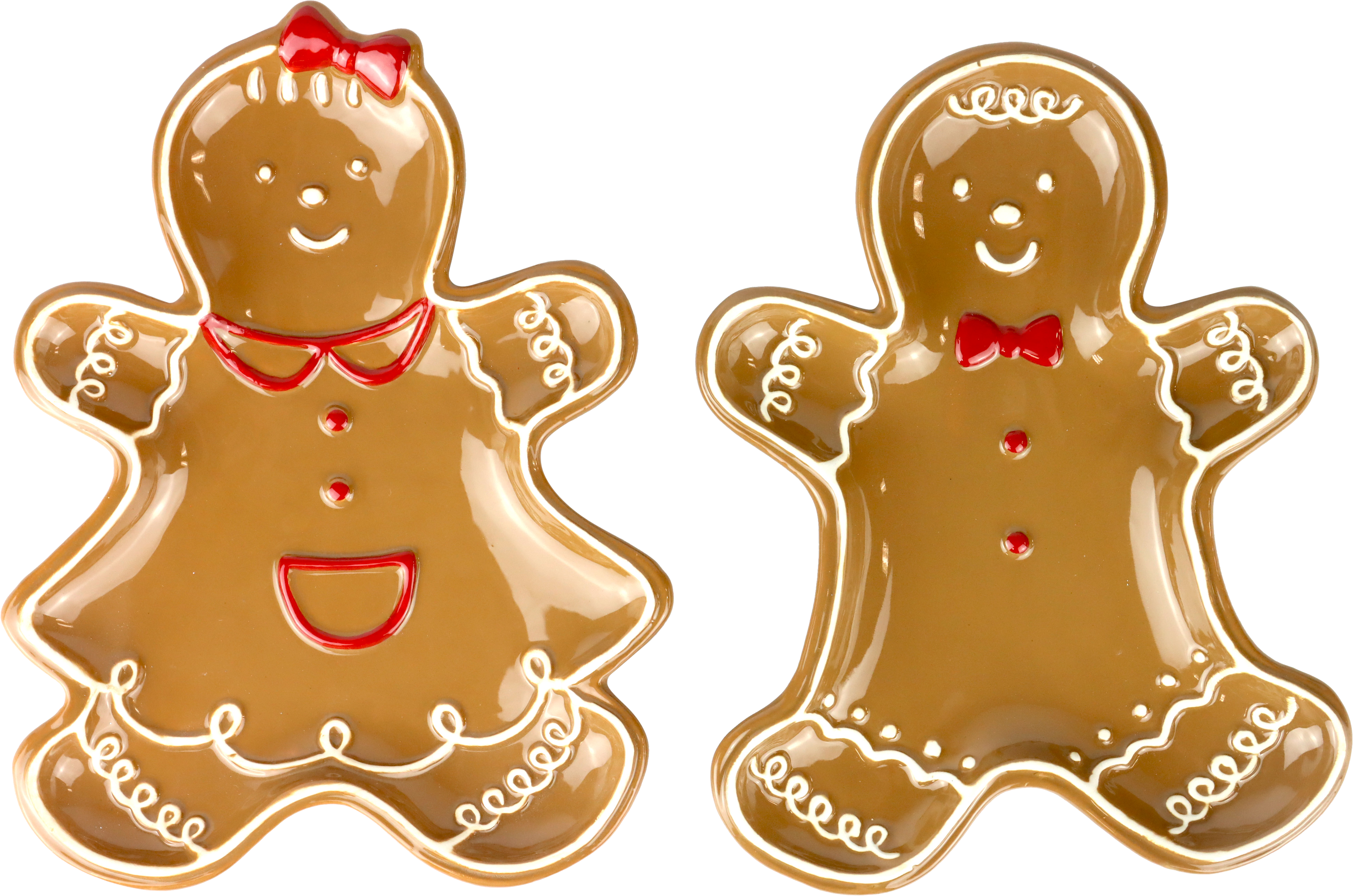 PLATTEN GINGERBREAD  S/2