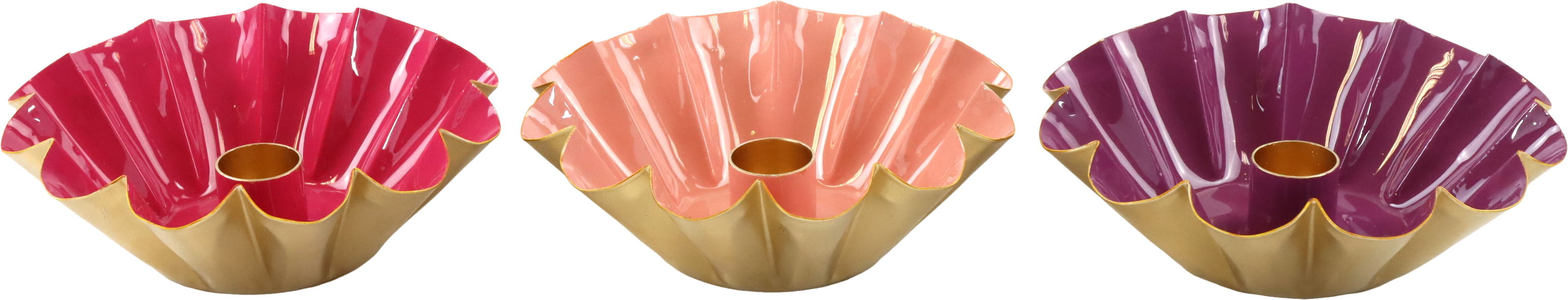 KERZENSCHALEN BERRY  S/3