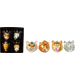 GLASSCHMUCK WILD LIFE  S/4