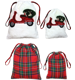 WEIHNACHTSSÄCKE XMAS SCOOTER  S/2