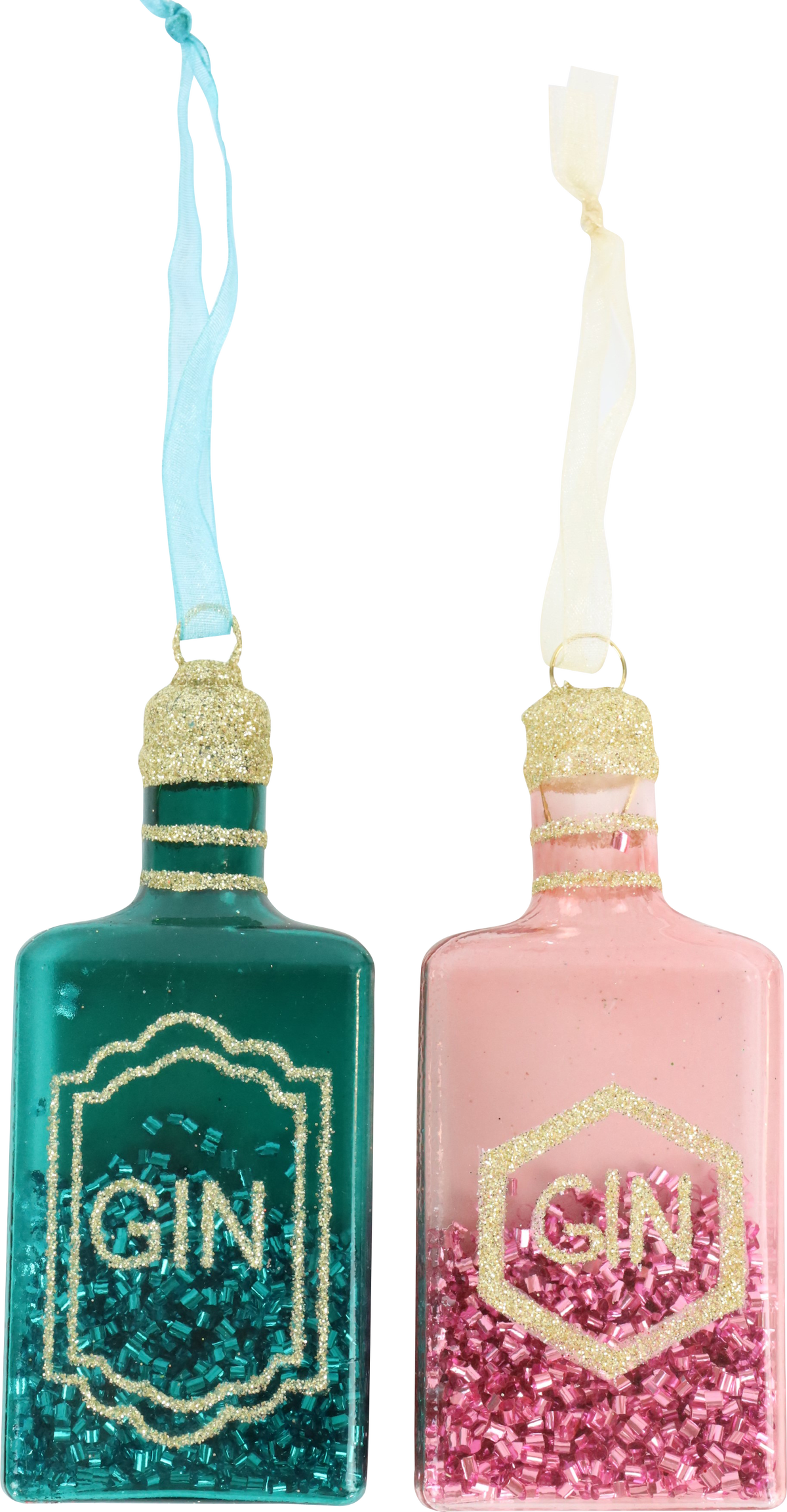 GLASSCHMUCK GIN  S/2