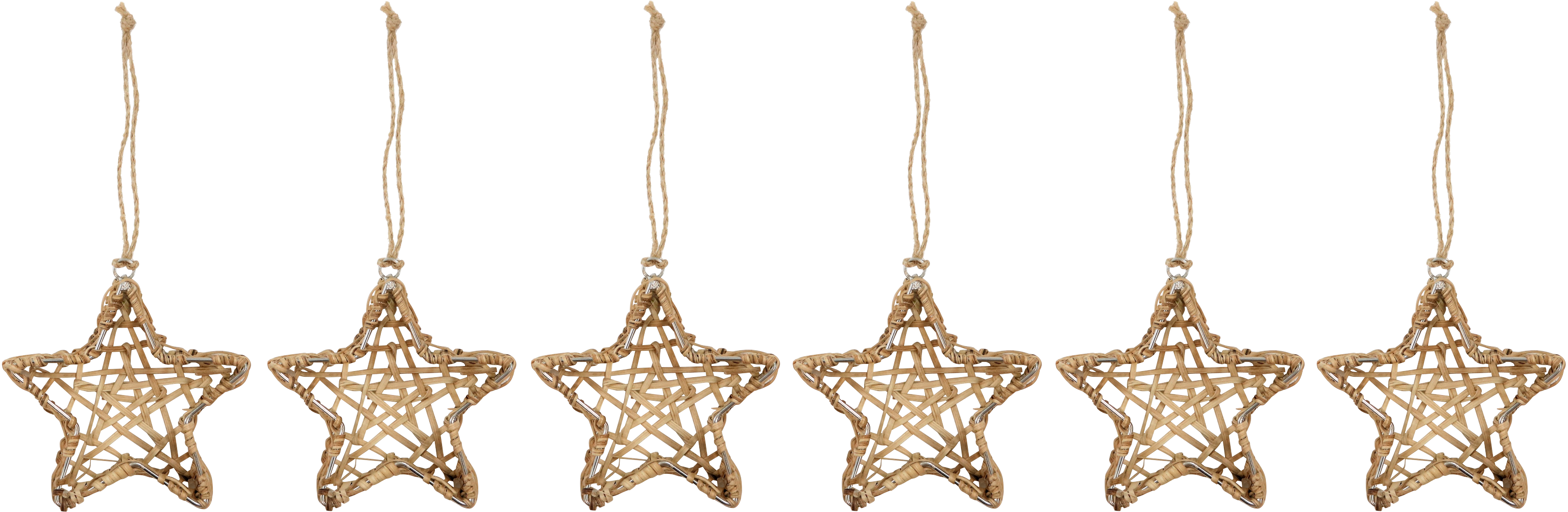 RATTANANHÄNGER STERN  S/6
