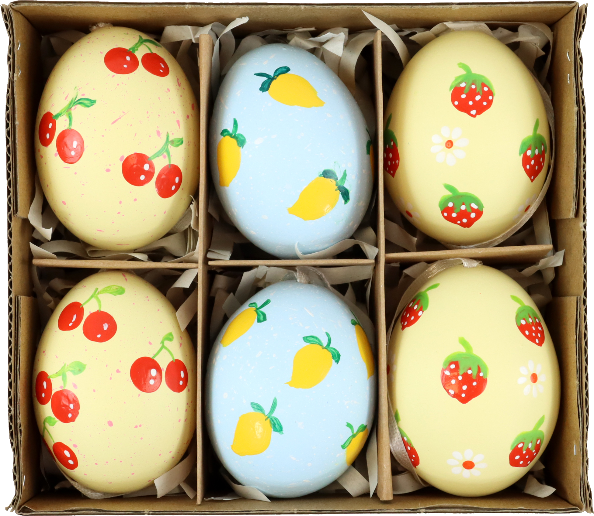 EIERKISTE FRUIT GARDEN  S/6