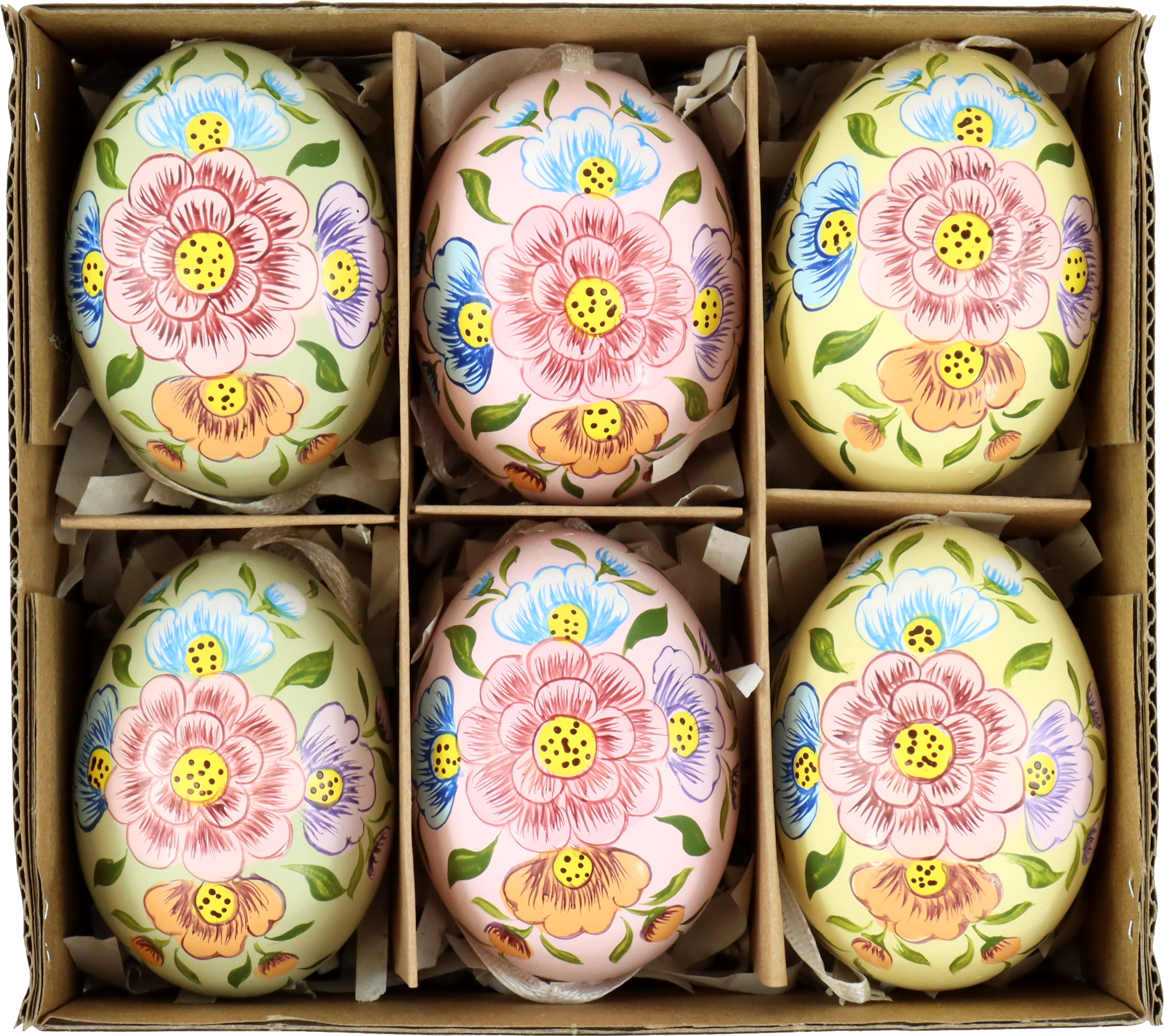 EIERKISTE FOLK BLOOM  S/6