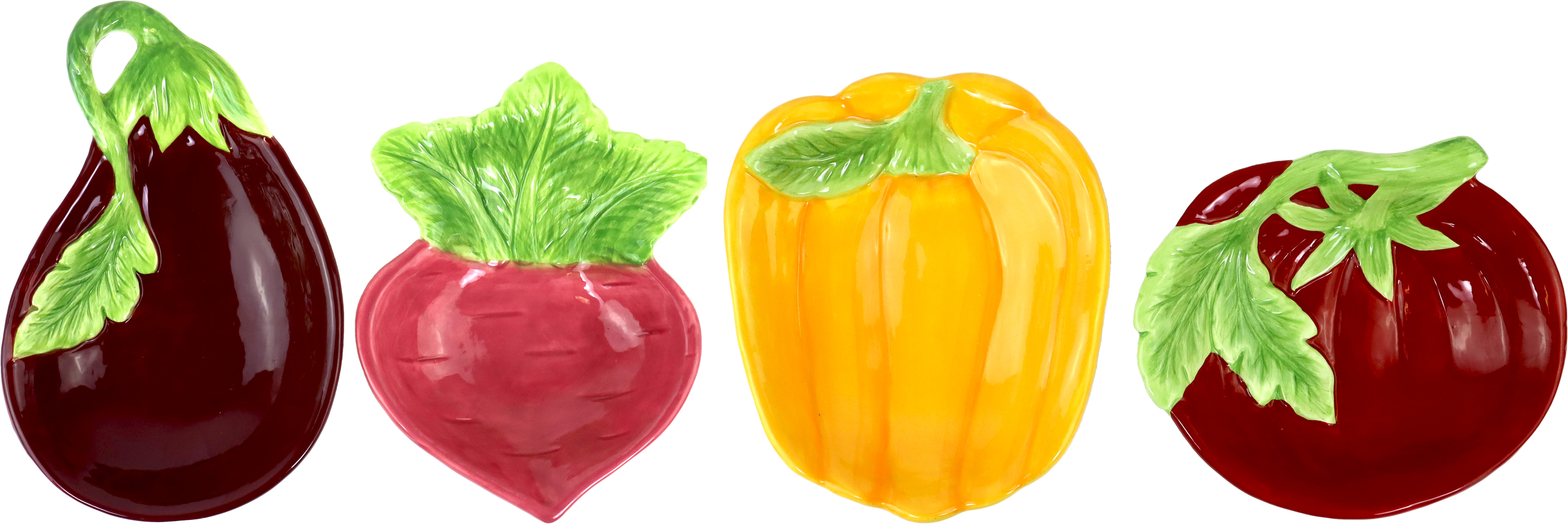 KERAMIKSCHALEN VEGGIE VIBES  S/4