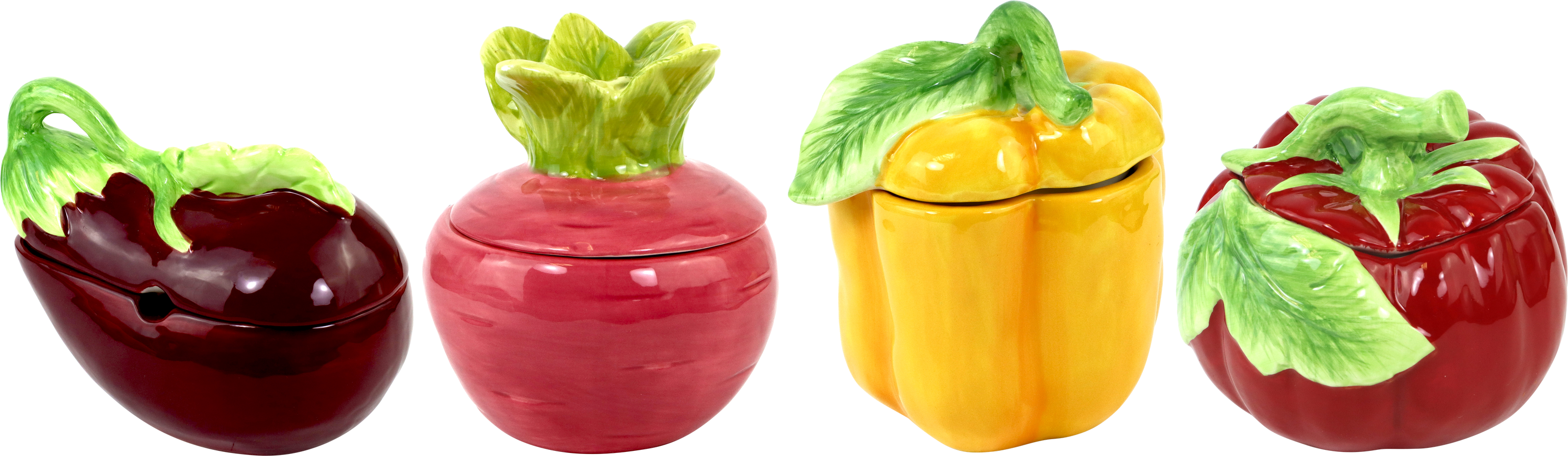 KERAMIKDOSEN VEGGIE VIBES  S/4