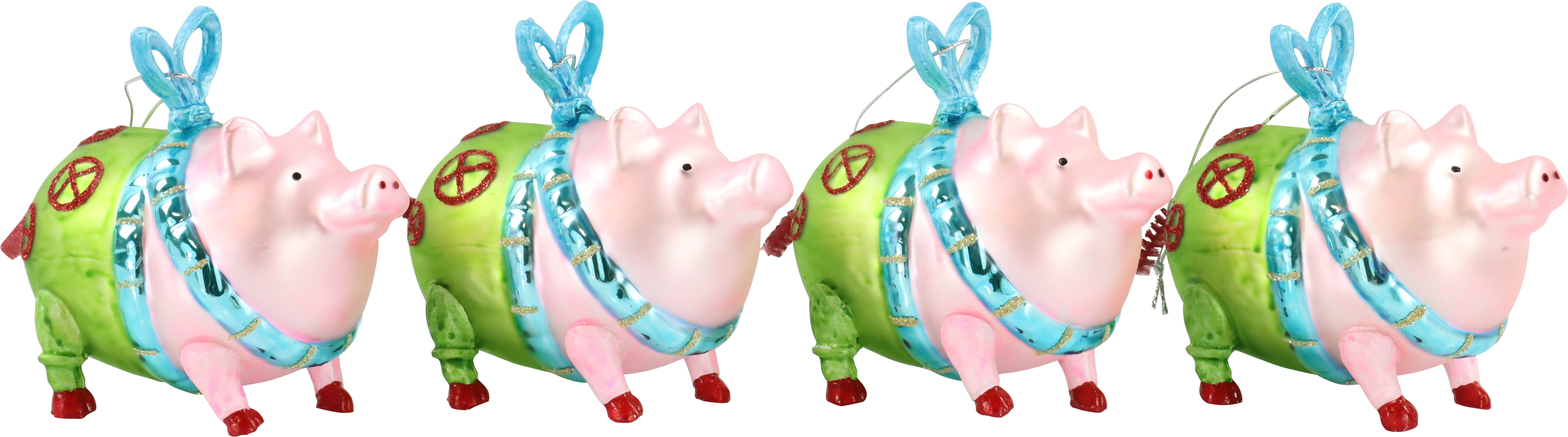 GLASSCHMUCK GLÜCKSSCHWEIN  S/4