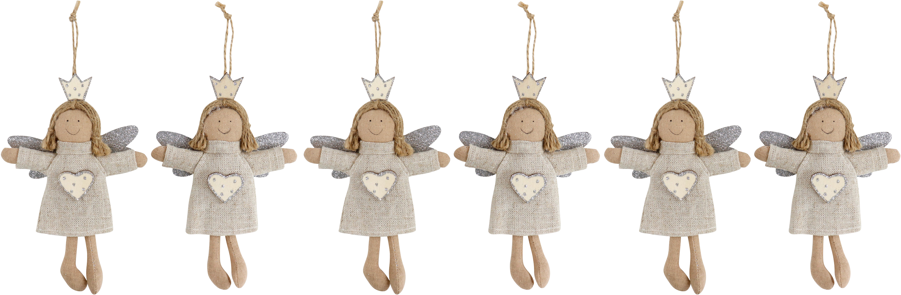 ZIERHÄNGER HERZENGEL  S/6