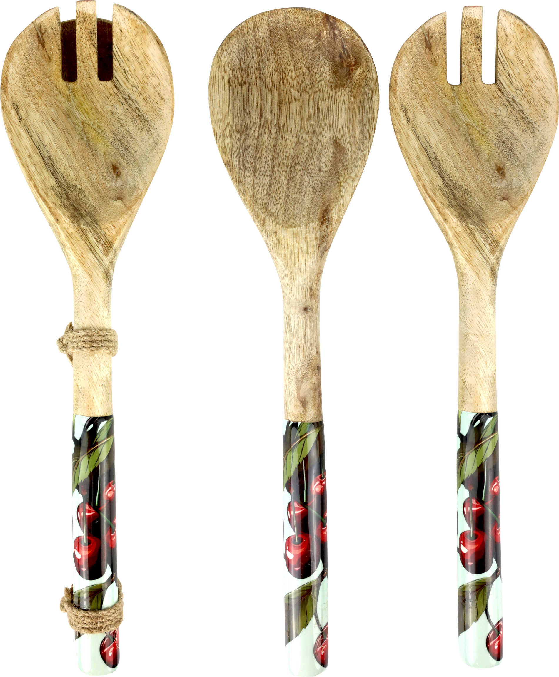 SALATBESTECK CHERRY CHARM  S/2