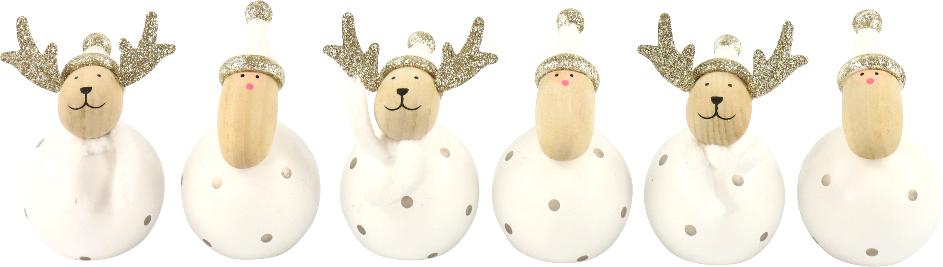 FIGUREN WINTER WONDERLAND  S/6