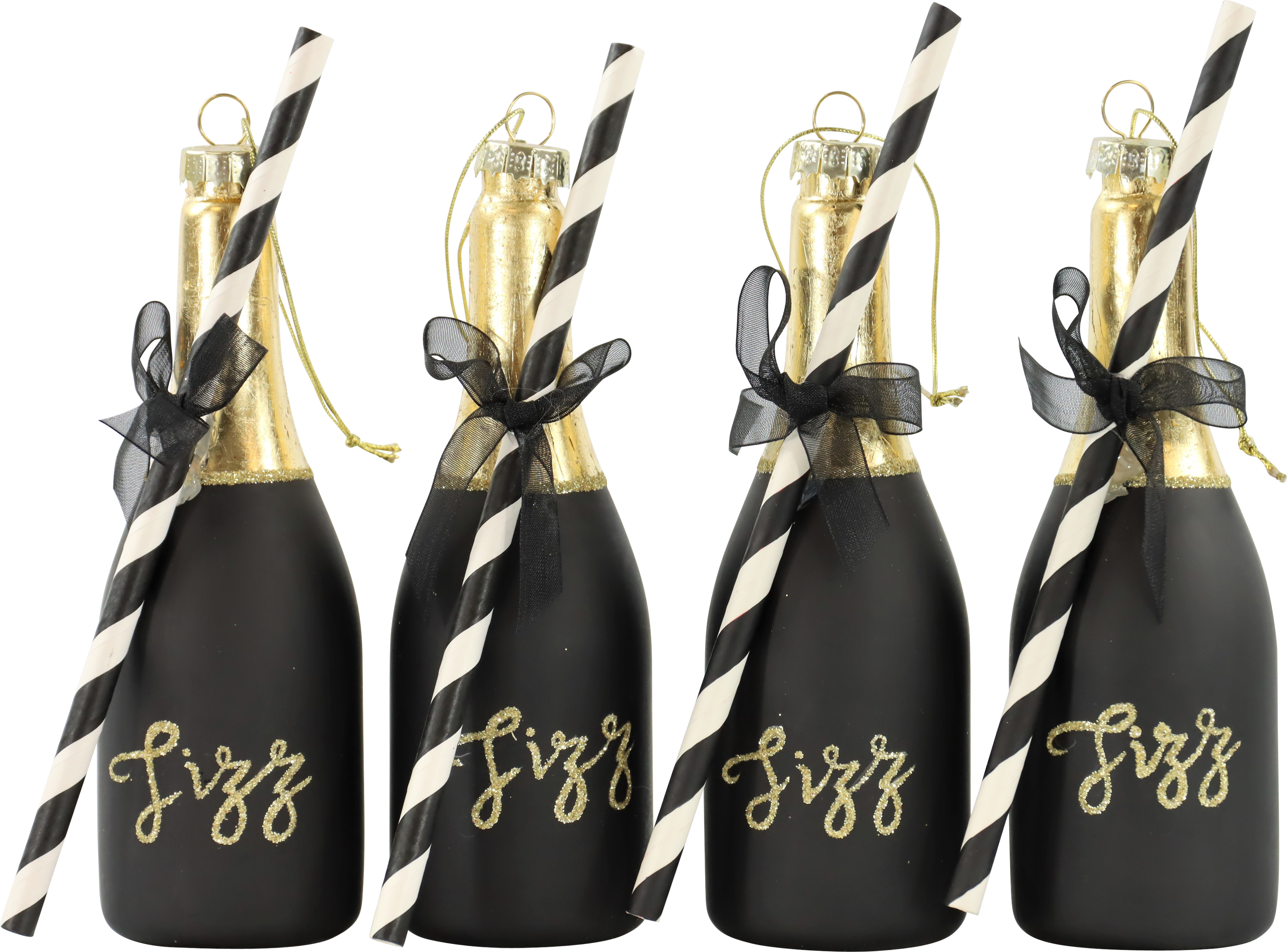 GLASFLASCHEN FIZZ  S/4