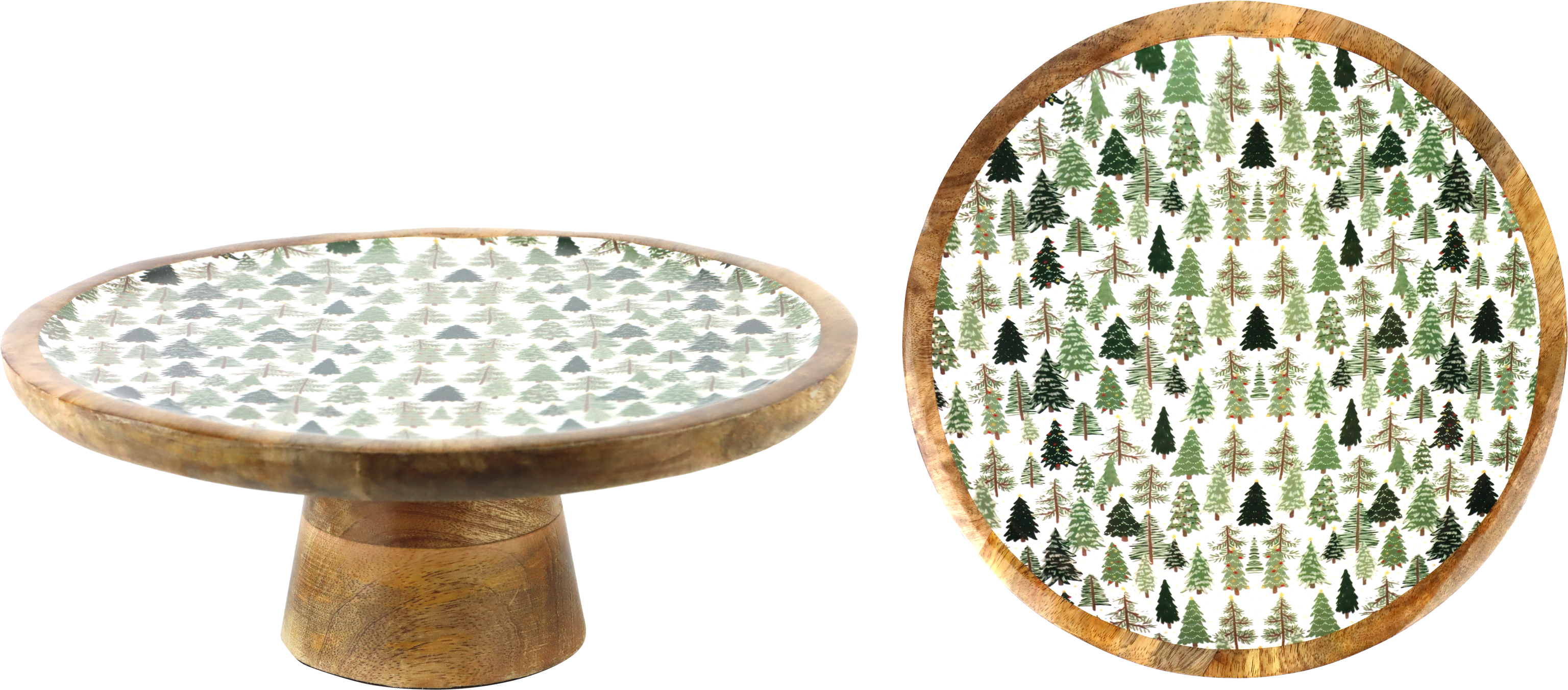 POKALPLATTE FESTIVE FOREST