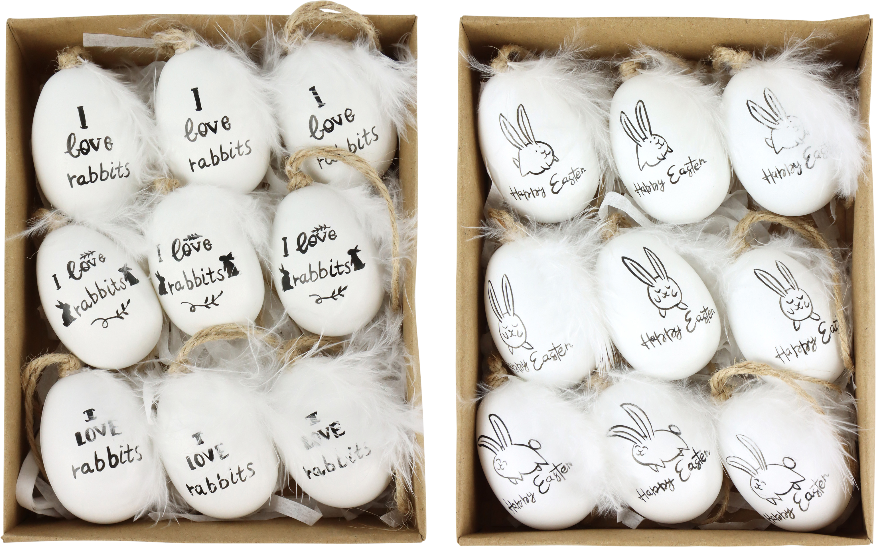 EIERBOXEN RABBIT LOVE 2x9 S/18