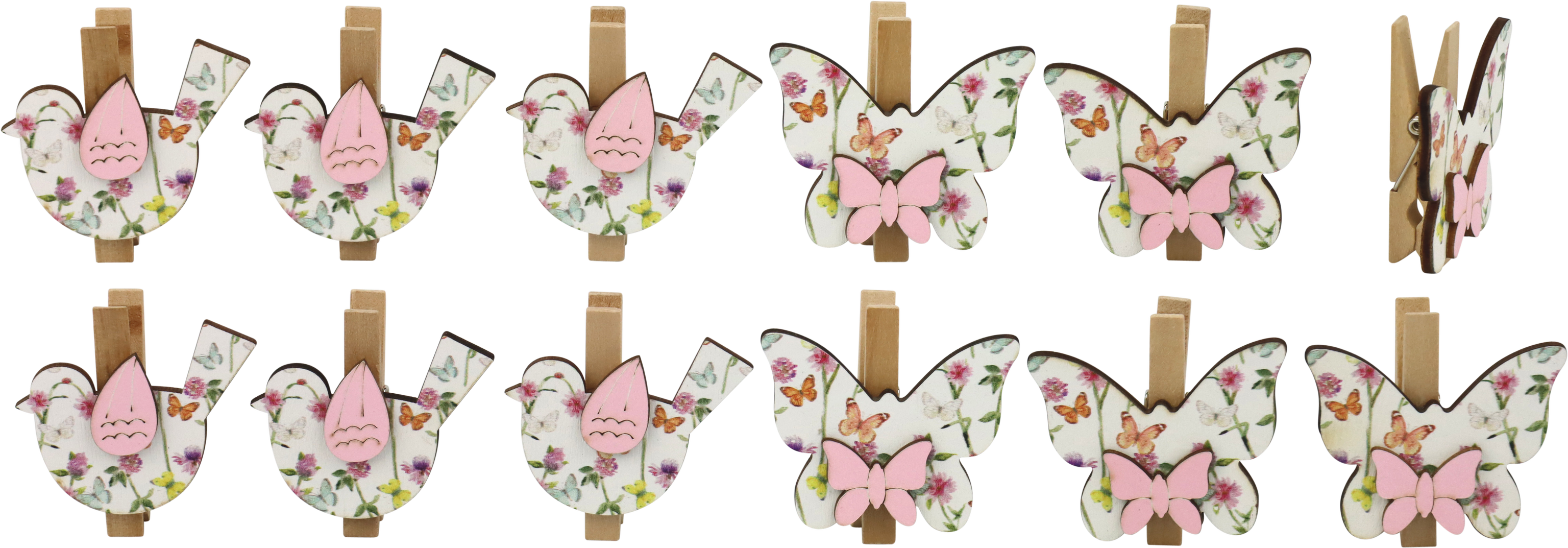 KLAMMERN FLOWER MEADOW  S/12